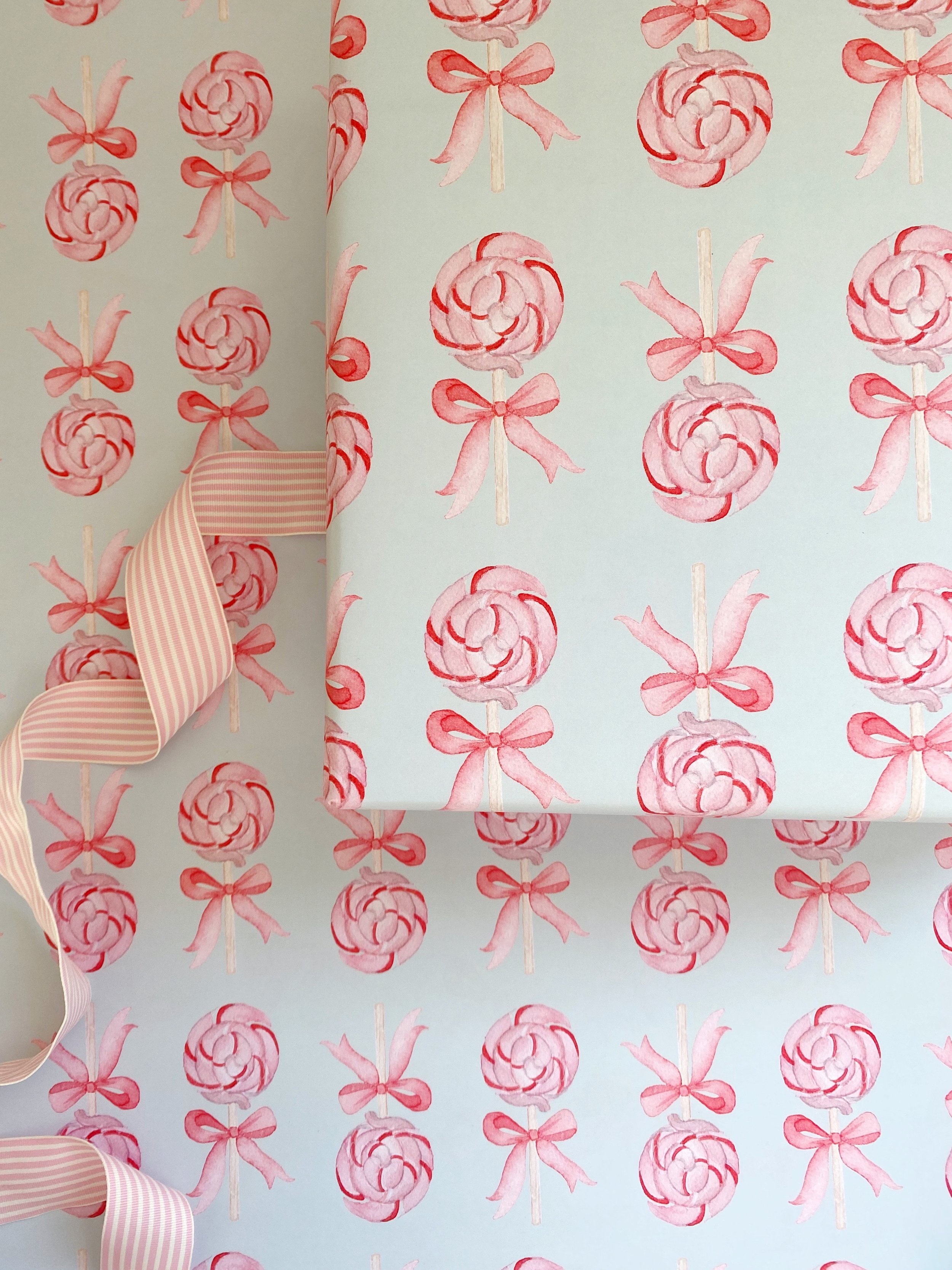 Valentine Lollipop Gift Wrap