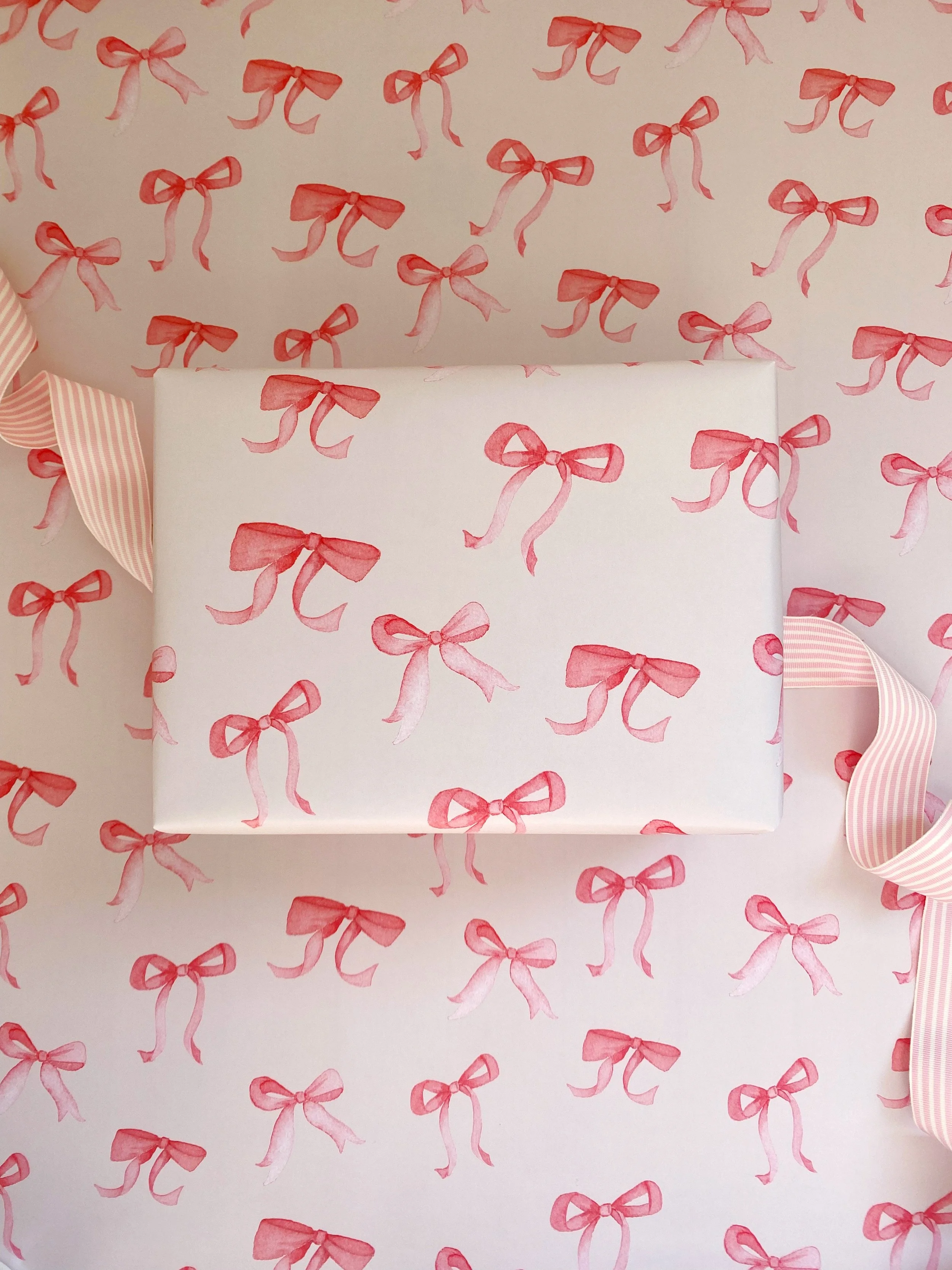 Valentine Bows Gift Wrap