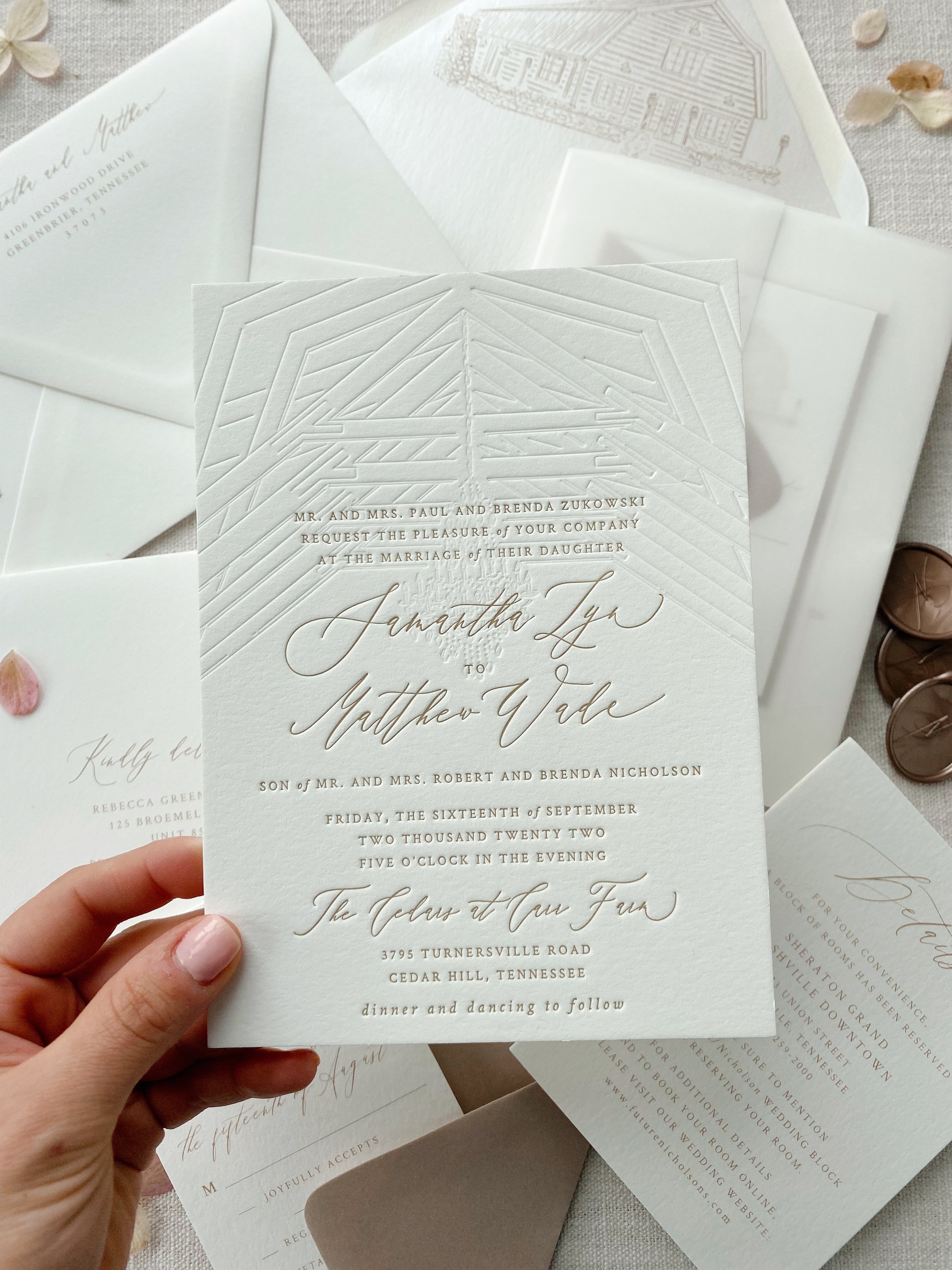 Wedding Invitations & Custom Wedding Stationary