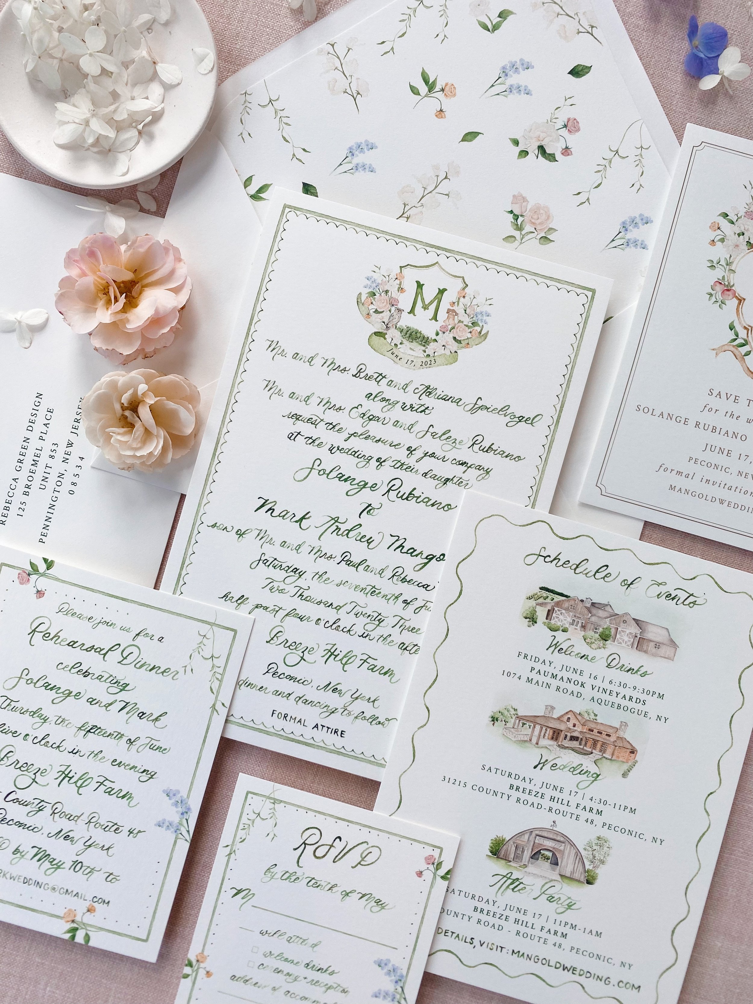 Wedding Invitations & Custom Wedding Stationary