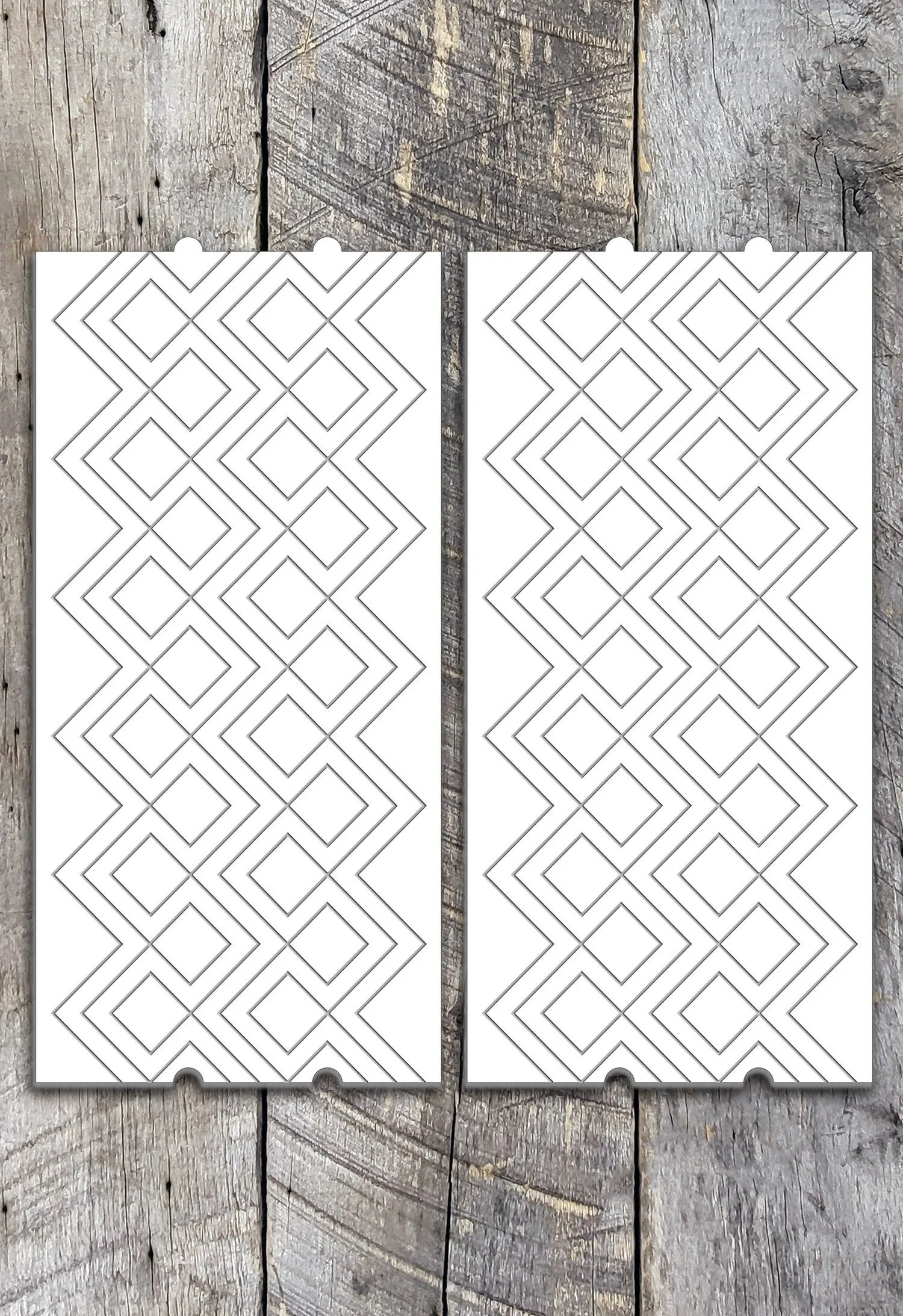 Actual 90 Degrees Groovy Boards, the set of 2 included in clearance Lot 03