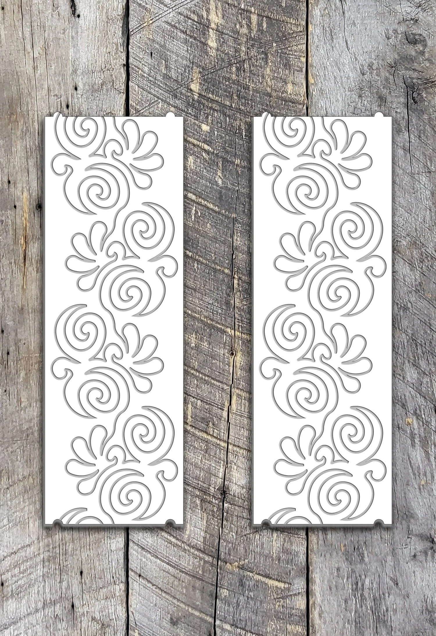 Victorian Floral Groovy Boards, the set of 2 included in clearance Lot 03