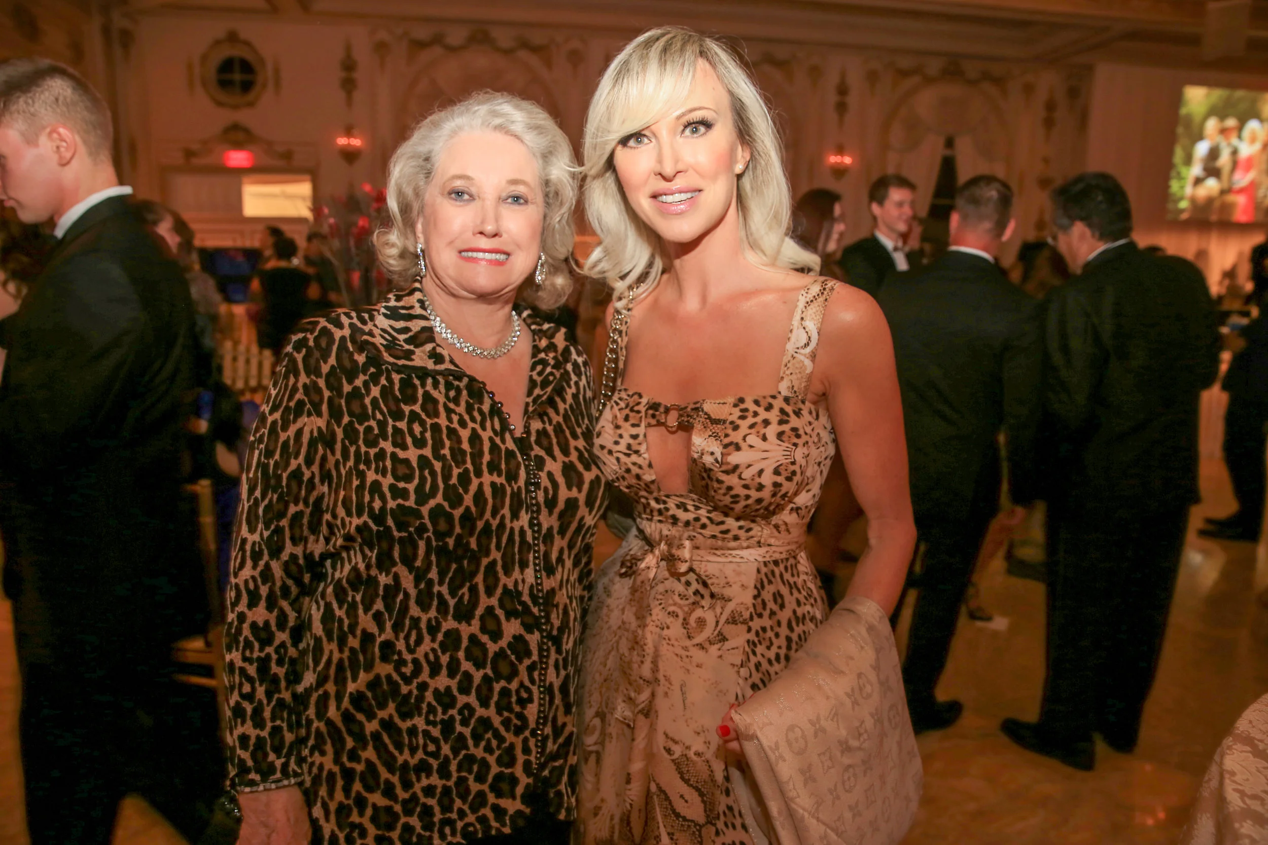 Jungle Ball at Mar A Lago with Elizabeth Trump