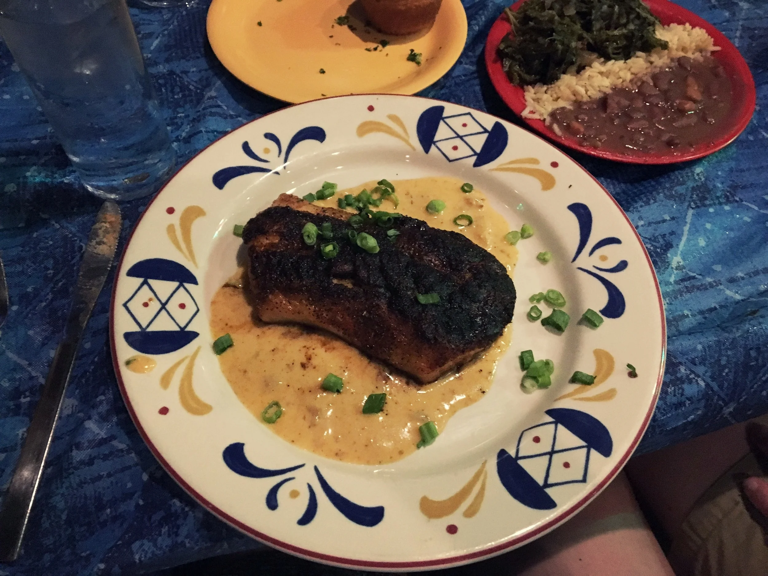 As a seafood fan, I was not disappointed in my main dish selection.