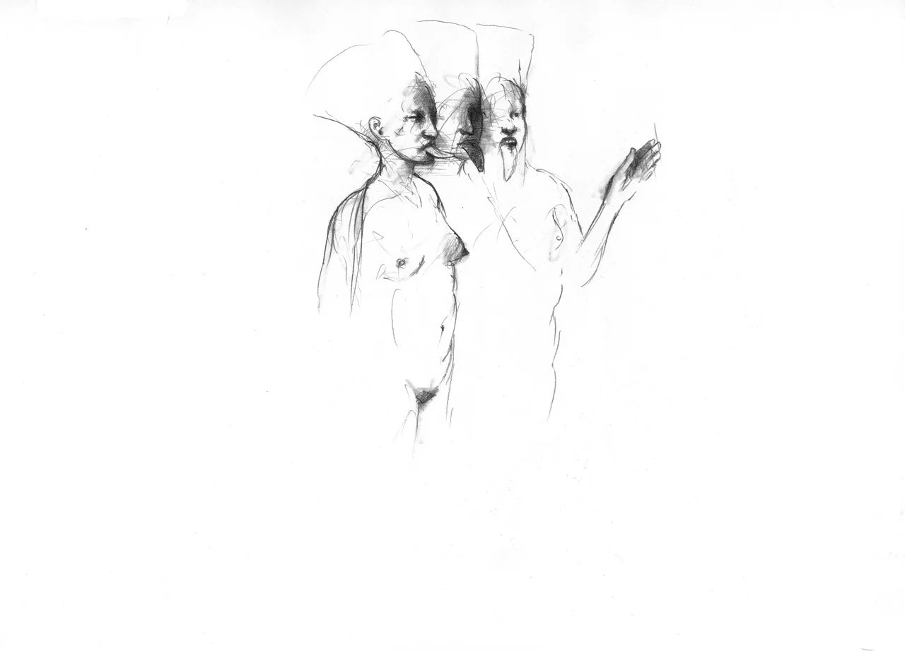 Figure Study with Tongues