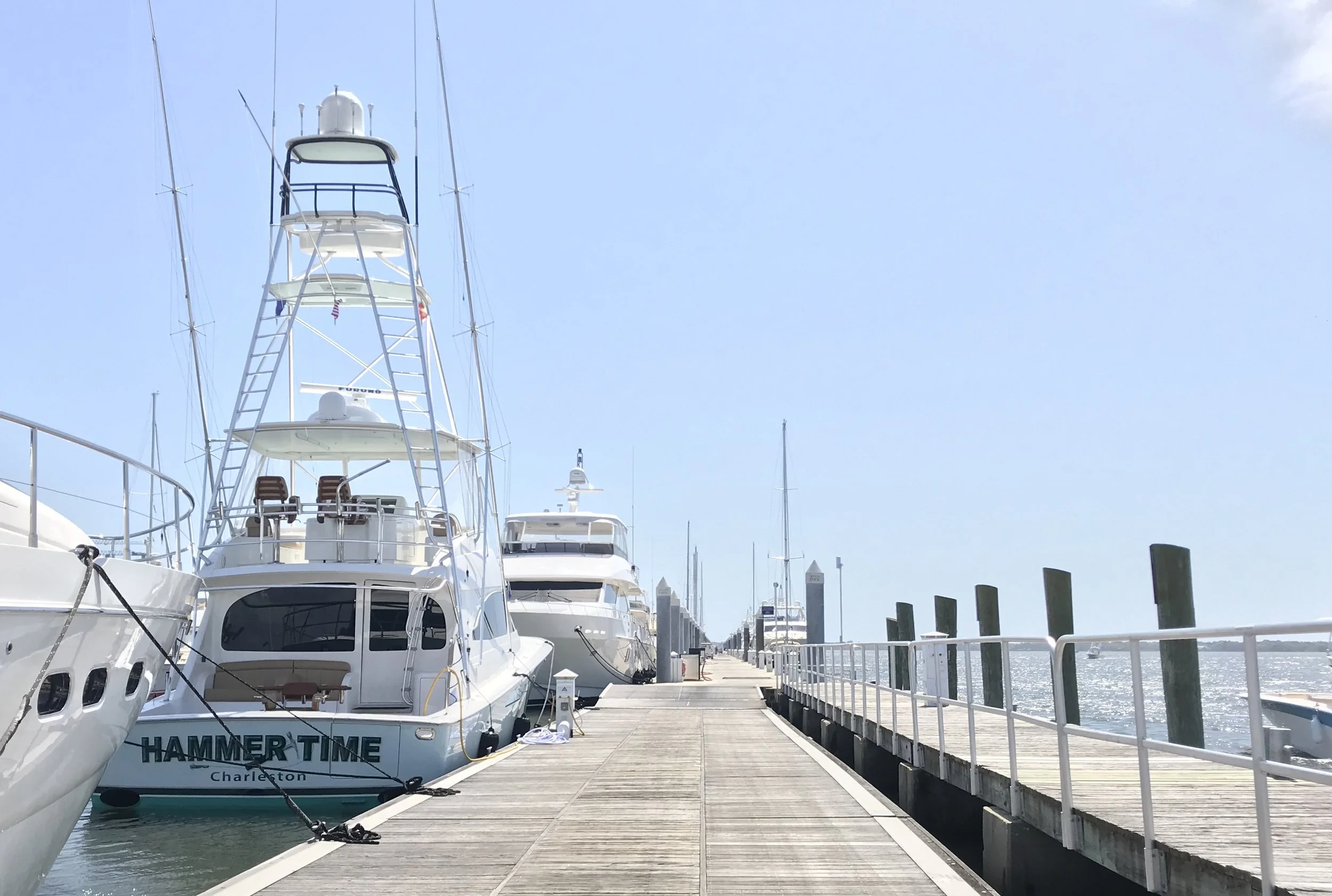 DOCKWALK: CHARLESTON CITY MARINA