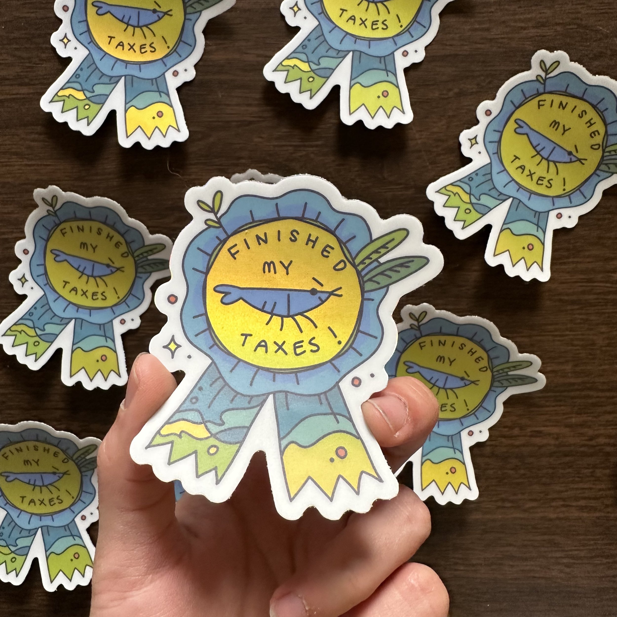 Shimmery Finish Taxes_Sticker.jpg