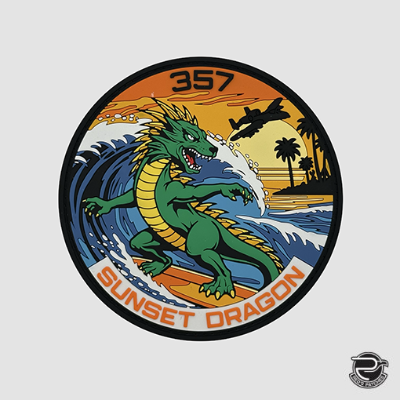 357 FGS Sunset Dragon Last TDY PVC