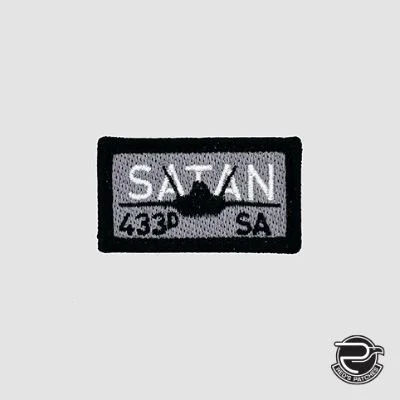 433 WPS Satan pencil pocket patch