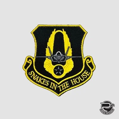466 FS Snakes In The House Command shield