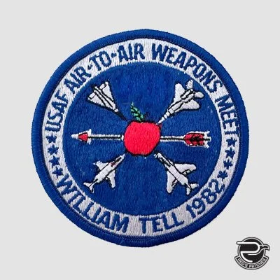 William Tell Competition 1982 Team patch - Authentic vintage