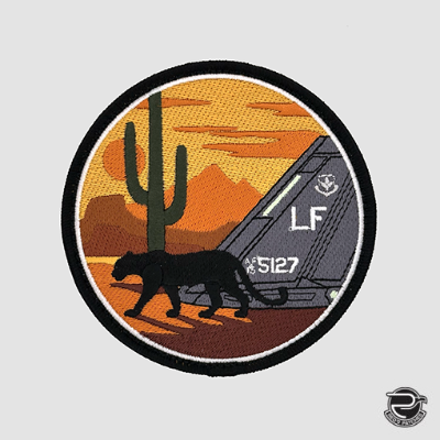 63 FS Pilot's Tail Number "5127" patch