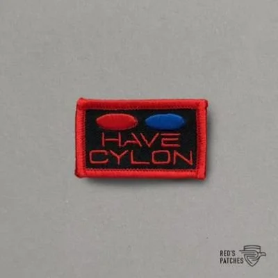 Test Pilot School Have Cylon pencil pocket patch 2021