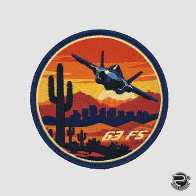 63 FS F-35 over Phoenix Friday patch