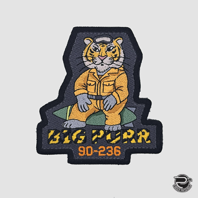 391 EFS Nose Art 91-236 Big Purr (pilot patch)