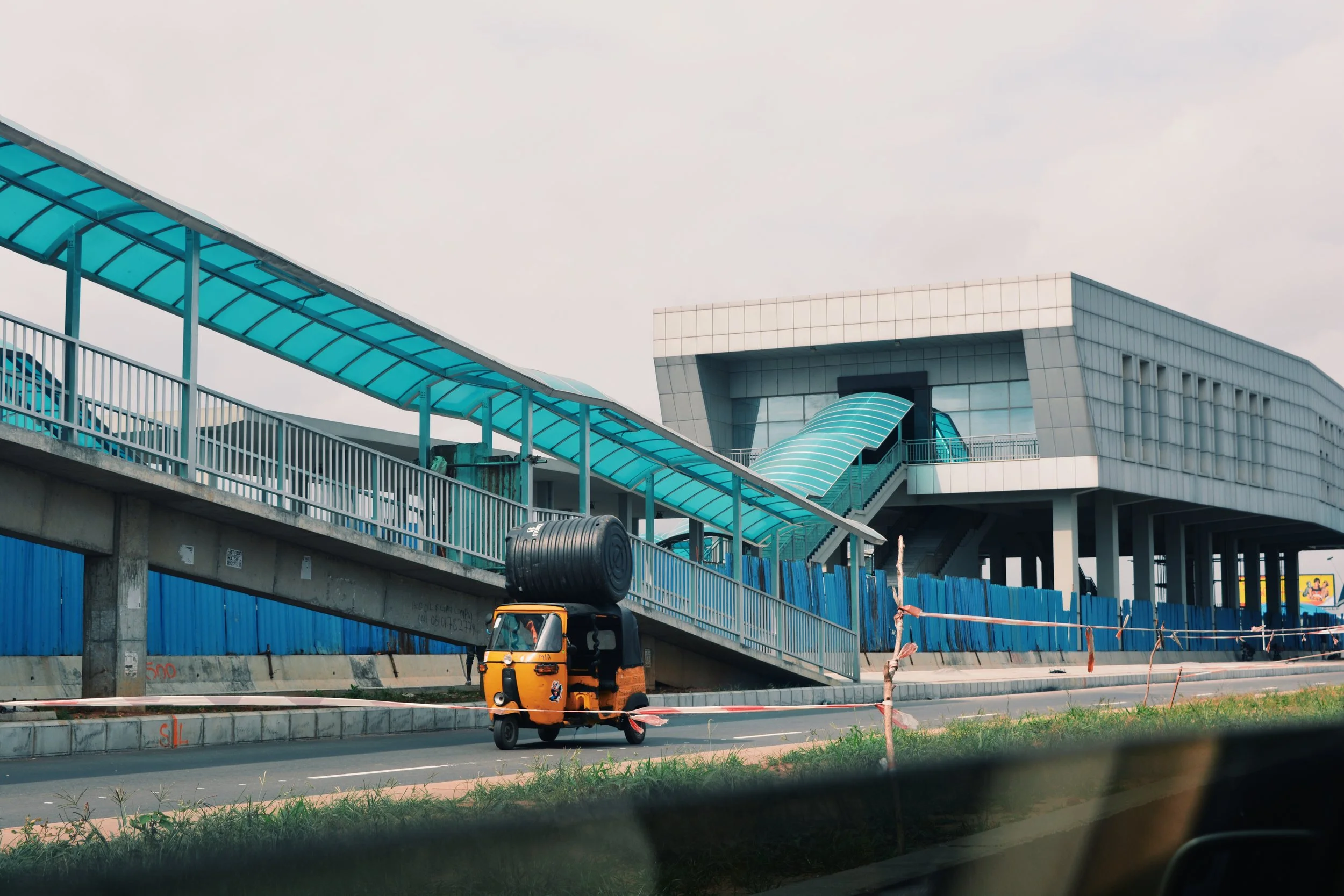 Pedestrian Bridge, Mile 2, Lagos