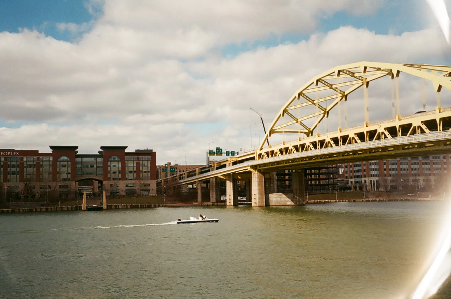  The Fort Duquesne Bridge from the Three River Heritage Trail 