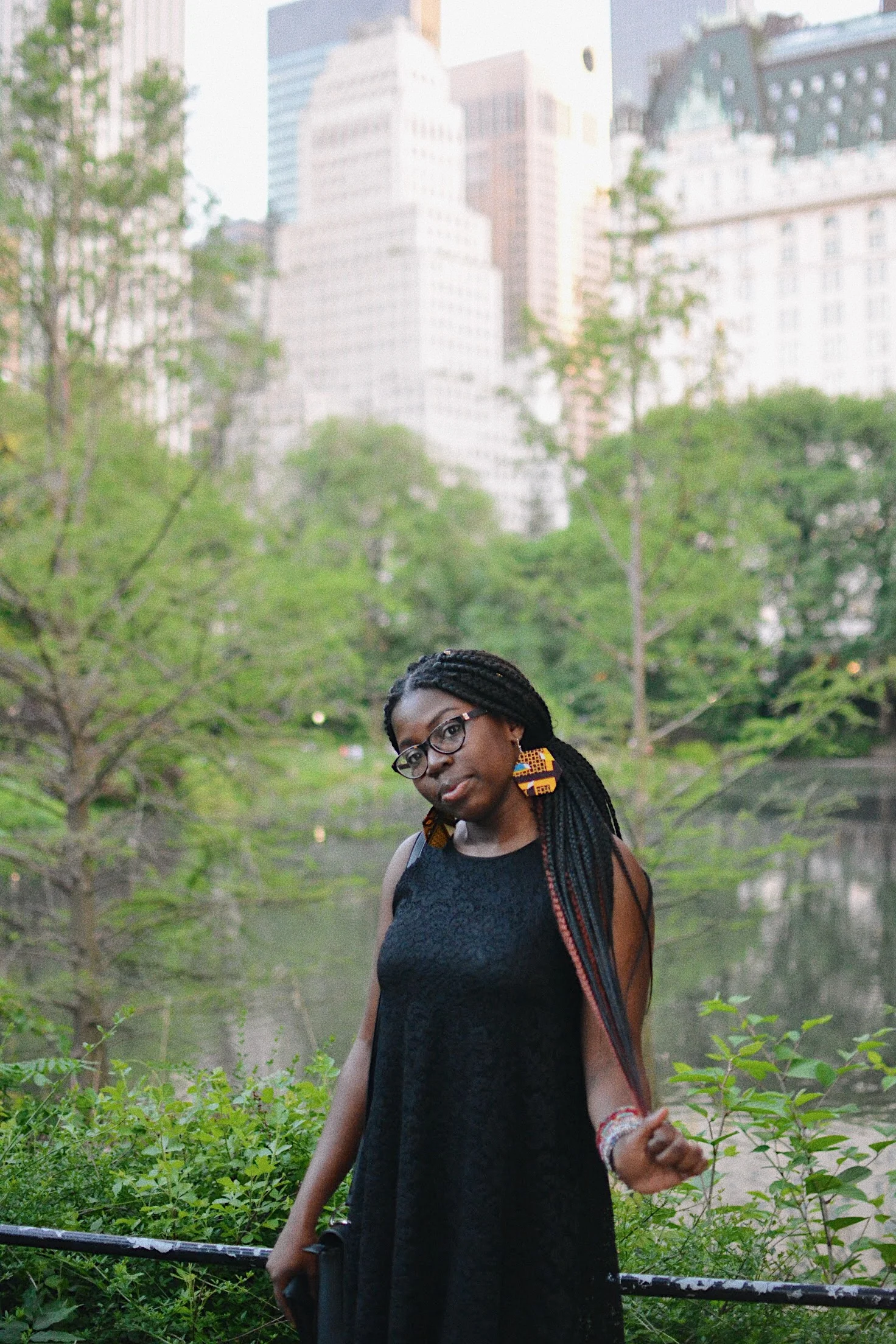 Ewaoluwa at the Pond