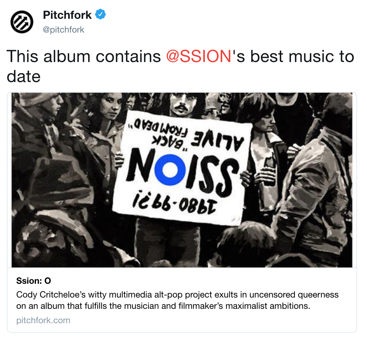SSION - O Pitchfork Review