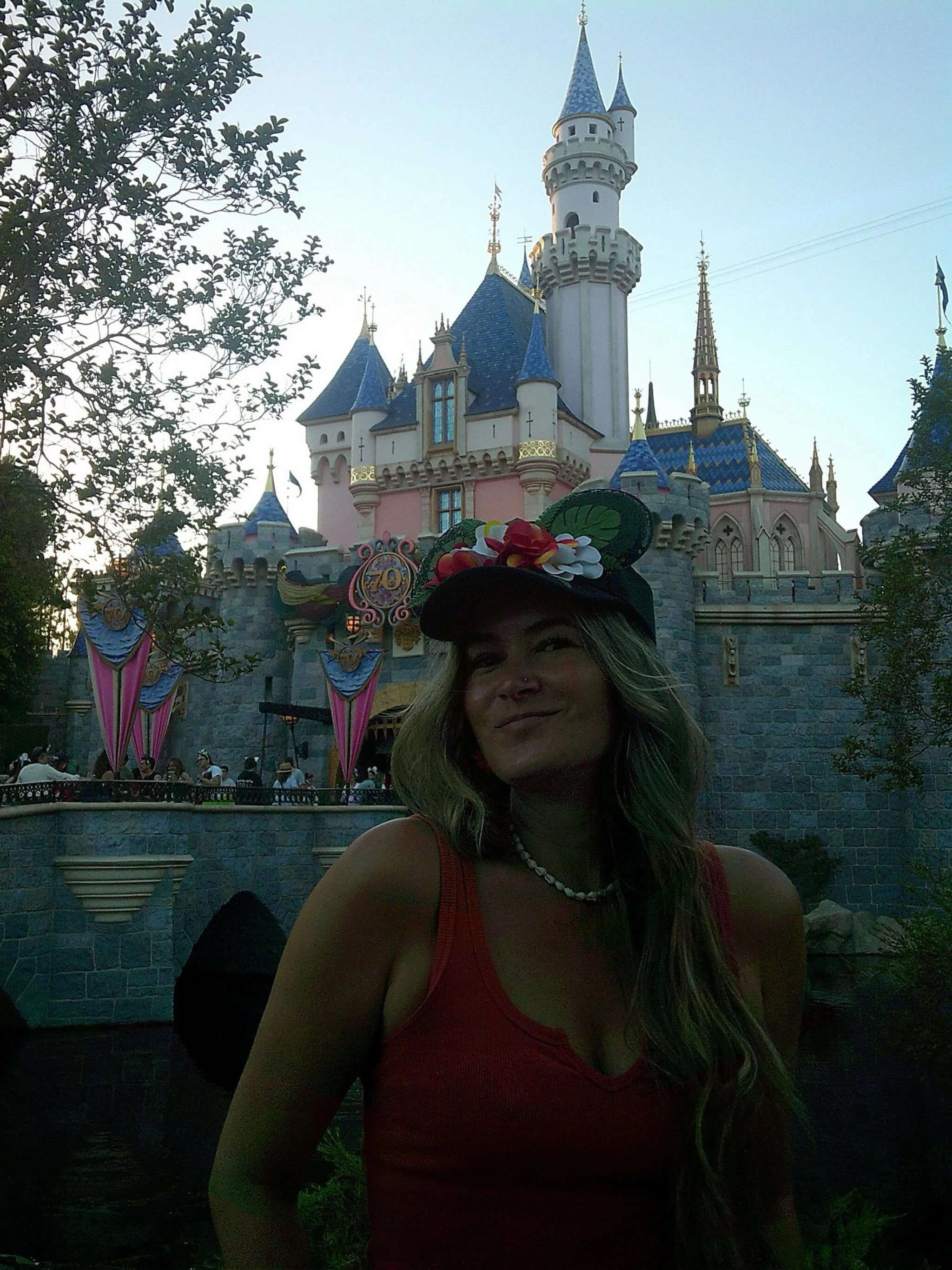 45! 🎂 Aloha from the happiest place on earth. 🌺 

📸: my daughter&rsquo;s digital camera 🩷

#happiestplaceonearth #birthday #y2k