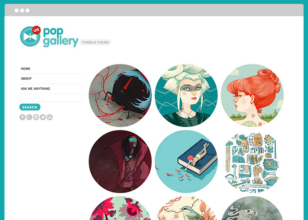 シンプルでお洒落なtumblrのフリーテーマ10選 画像向け Nemuiasa Work