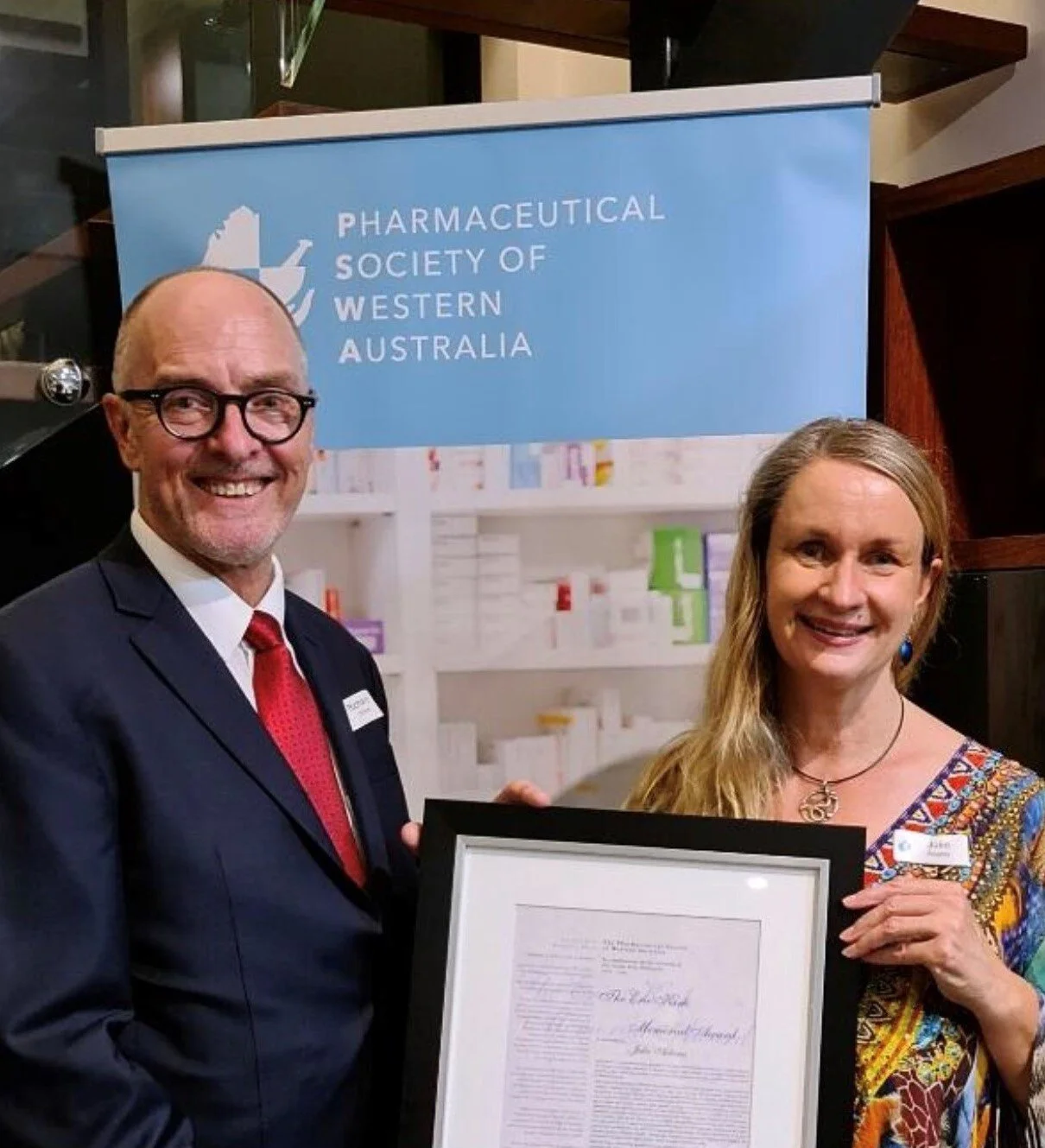 Julie Adams receives Eric Kirk Memorial Award 2020