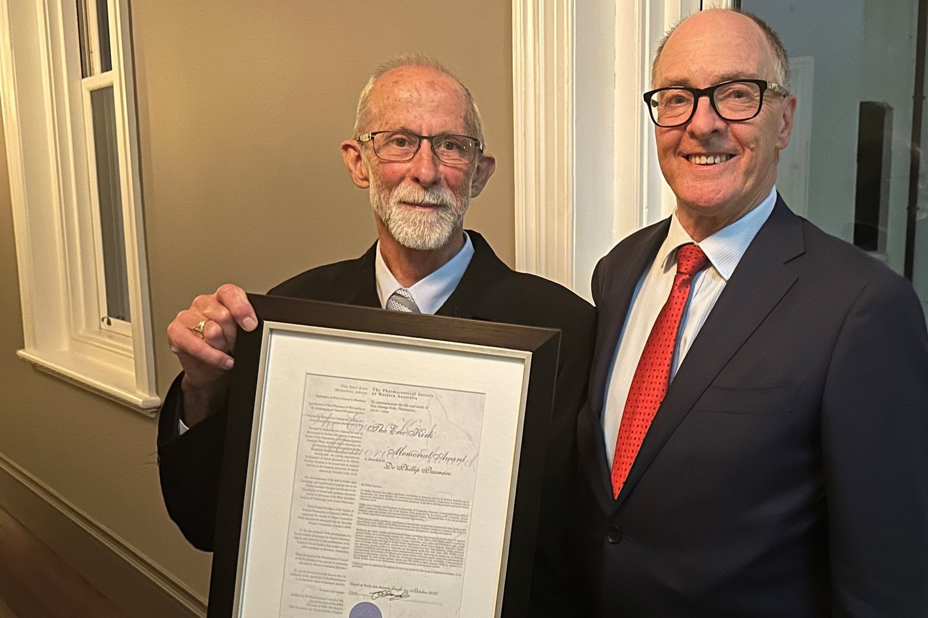 Eric Kirk Memorial Award 2022 Winner Announced