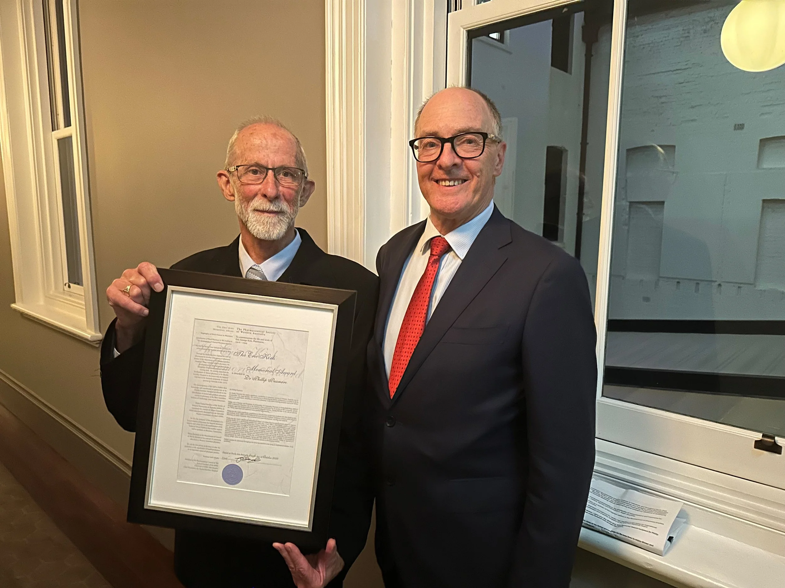 Eric Kirk Memorial Award - Nominations NOW OPEN