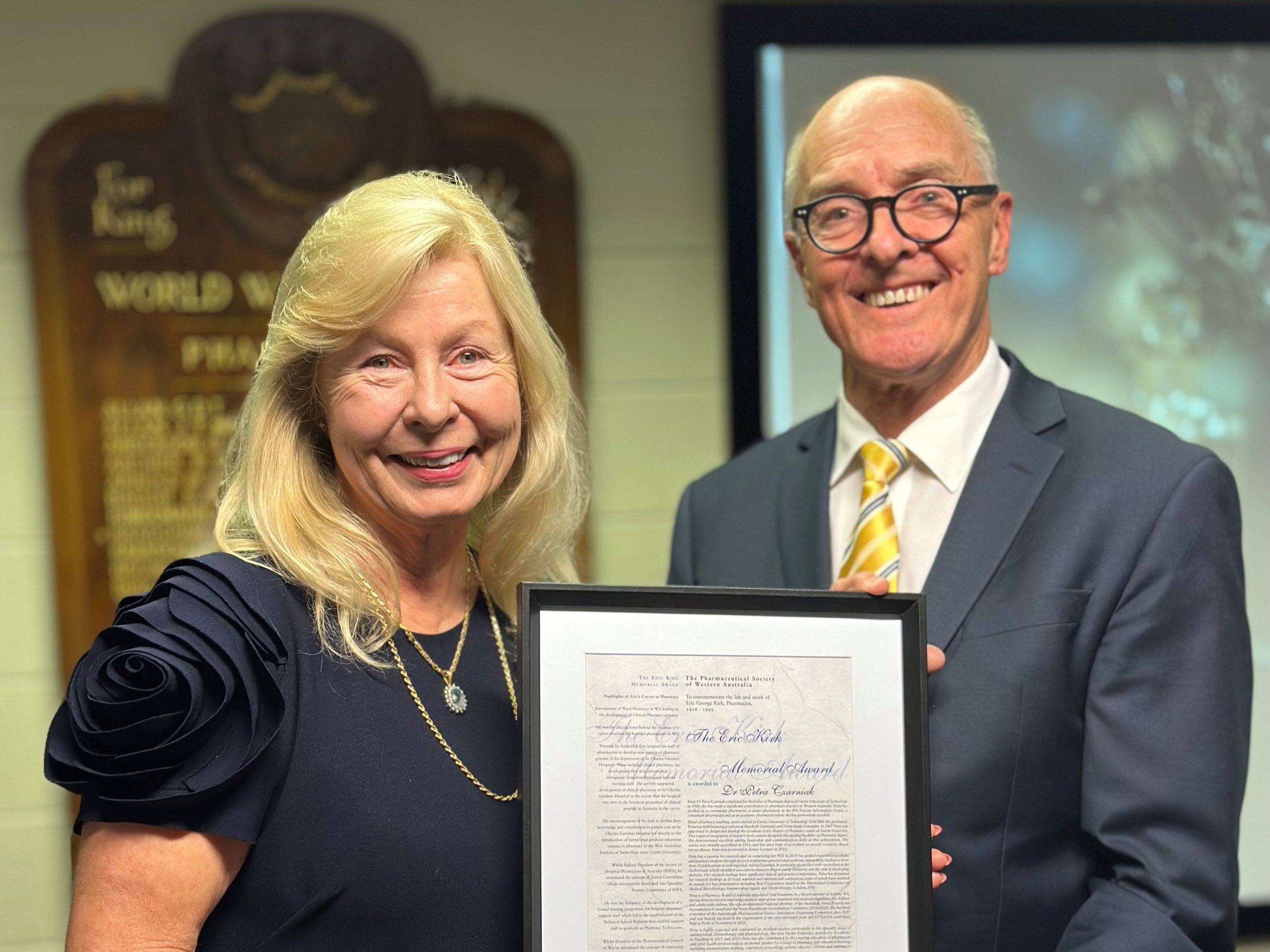 Eric Kirk Memorial Award 2024 - Nominations NOW CLOSED