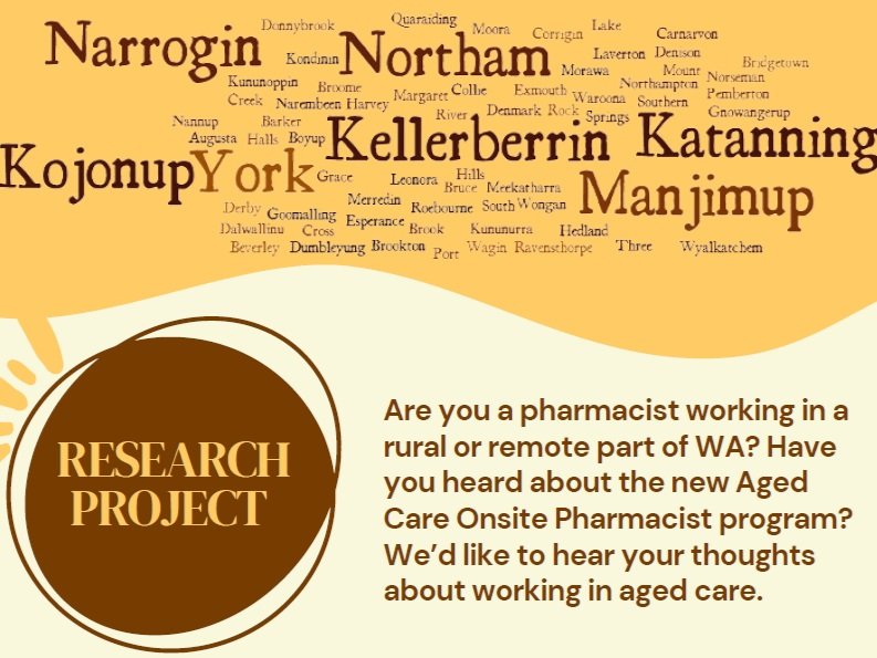 Rural or Remote Pharmacists Needed