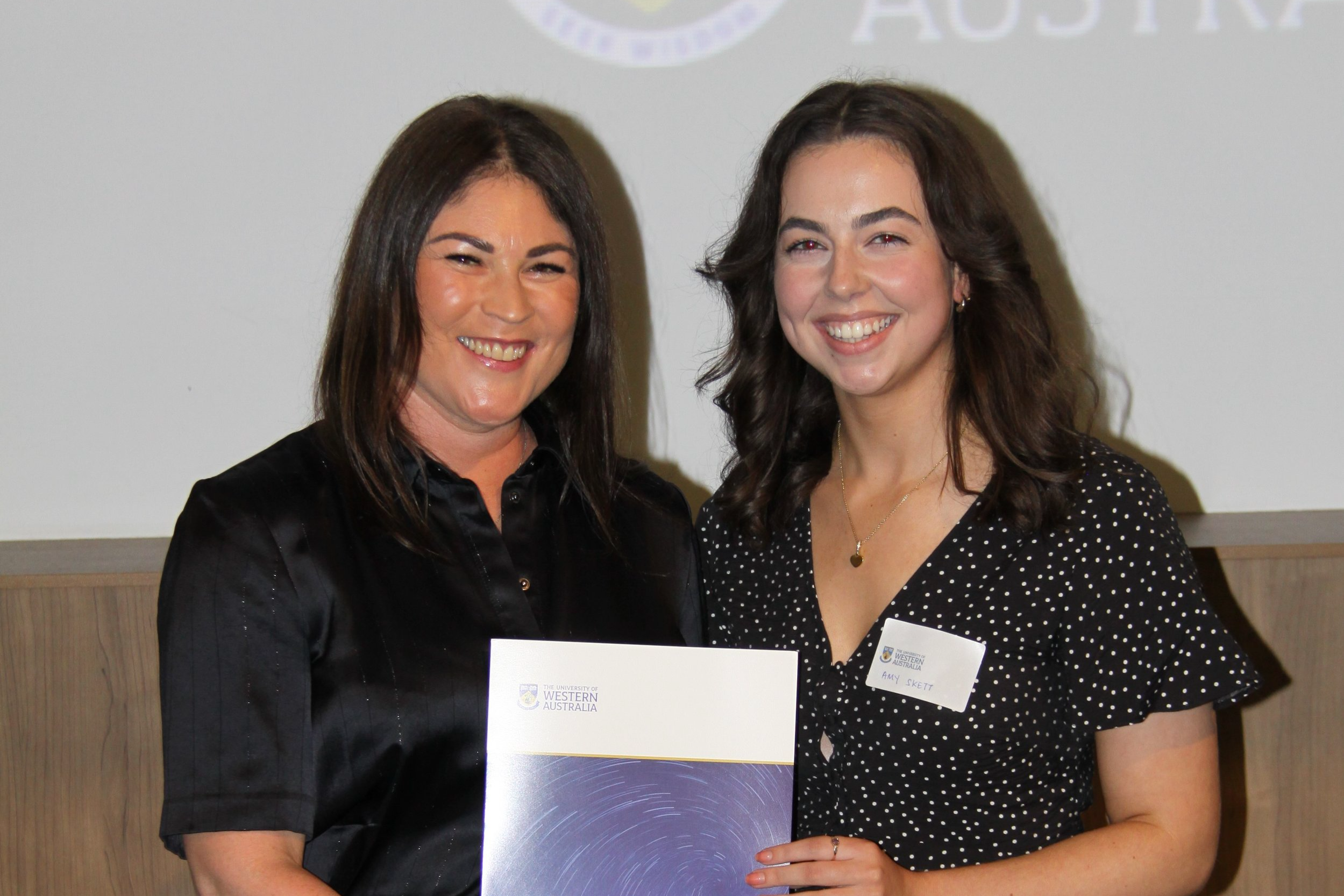 UWA Pharmacy Student Award Winner