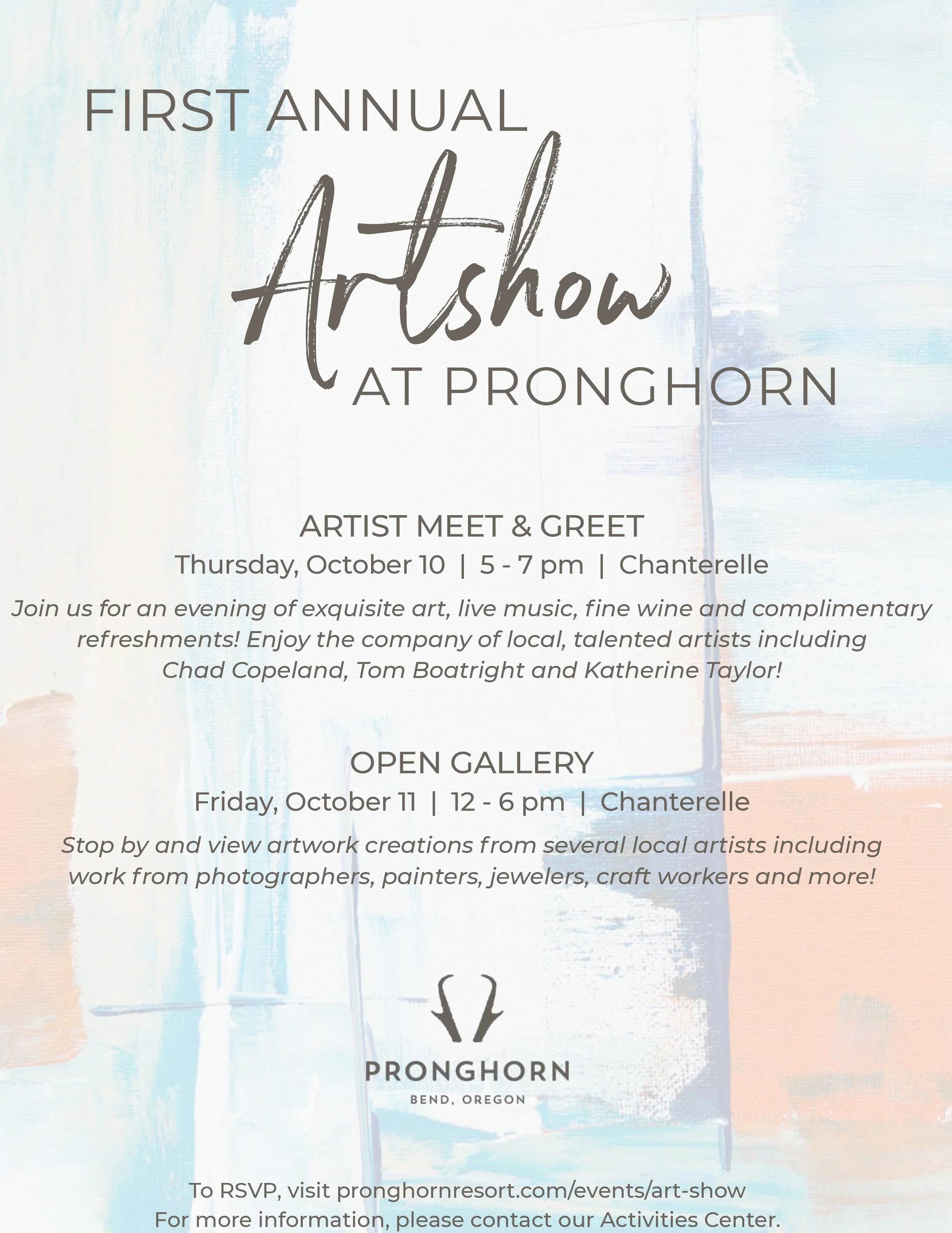 Art Show at Pronghorn Resort