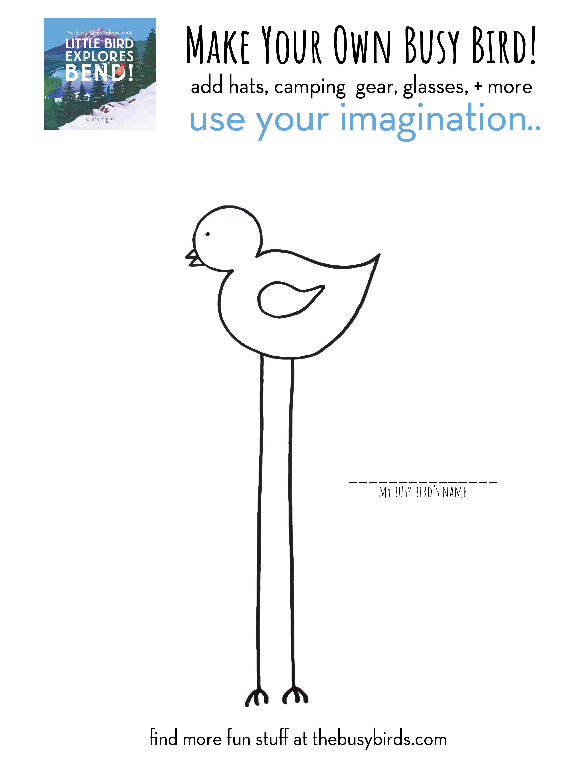 Make Your Own Busy Bird!