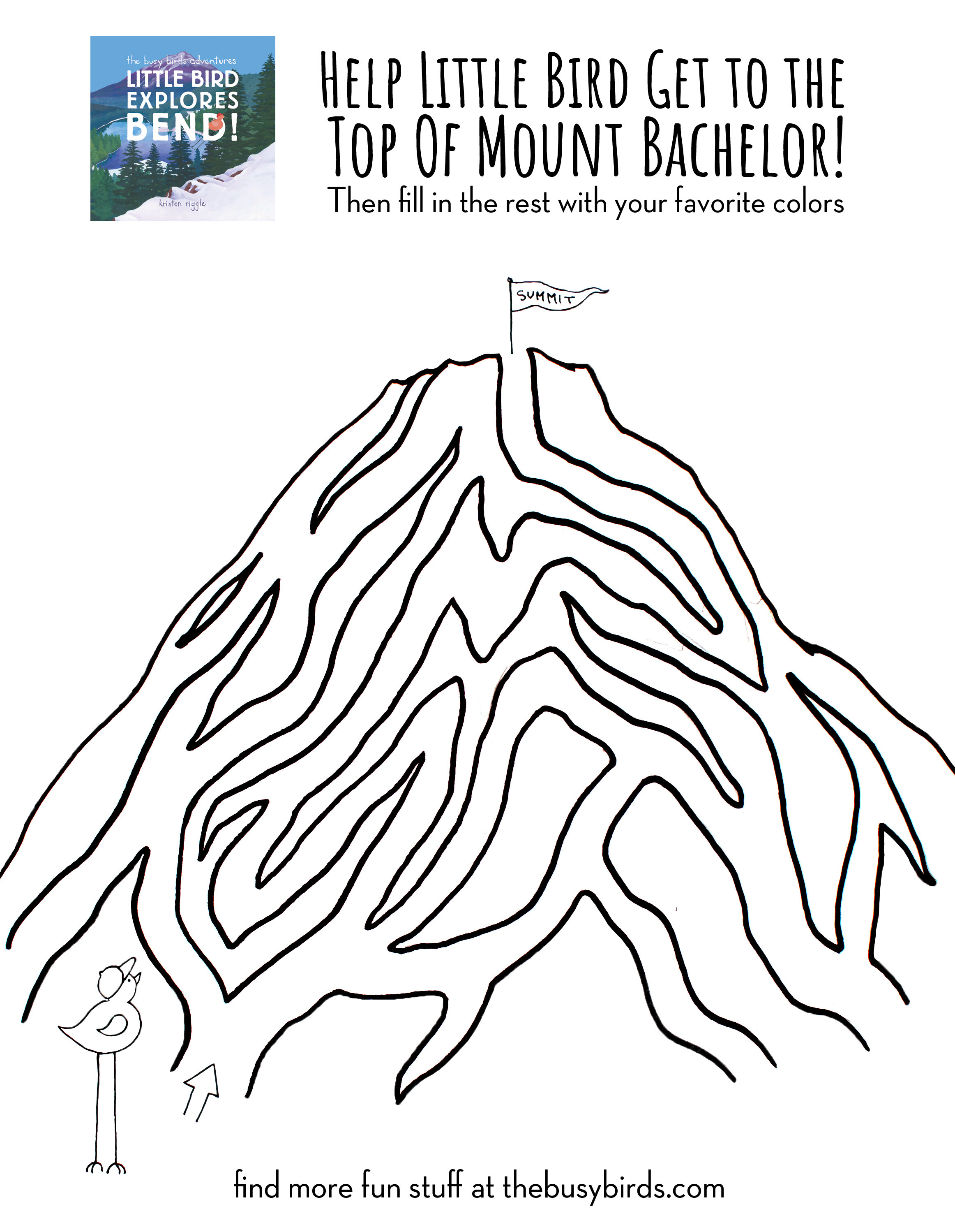 Mount Bachelor Maze