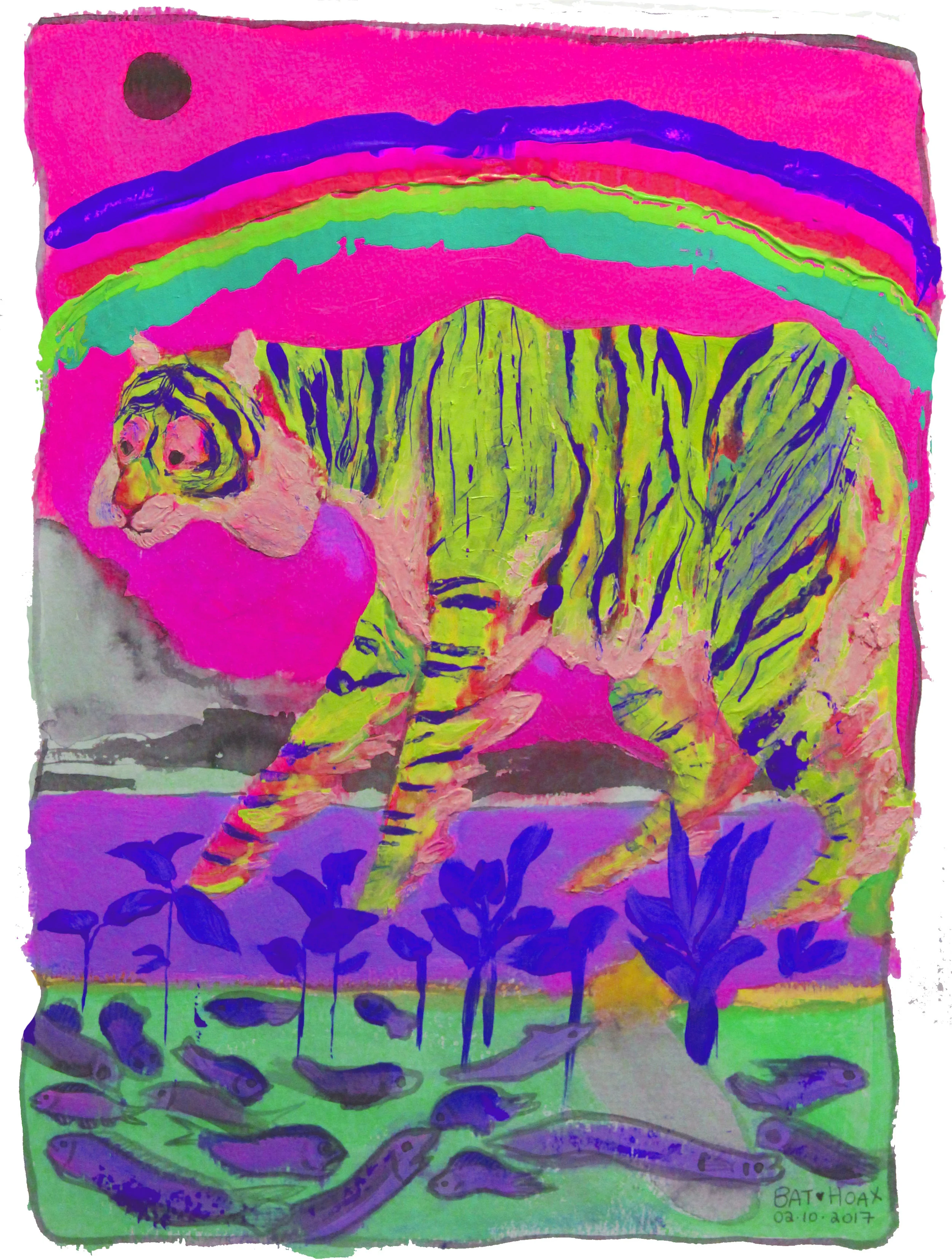 Wading Through Lavender Residue