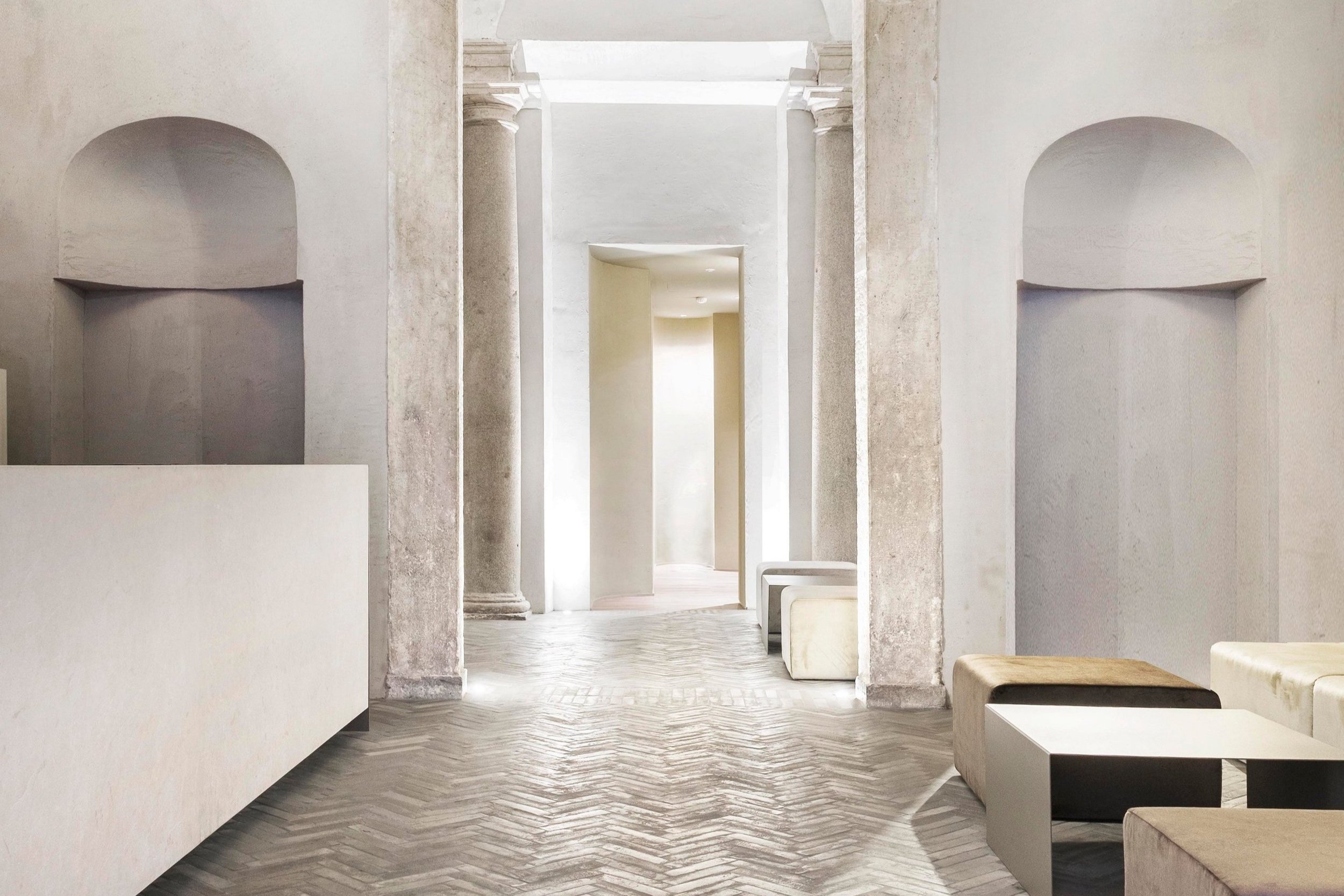 MultiTerra Smooth - Panna - Hotel dei Barbieri Rome by MORQ