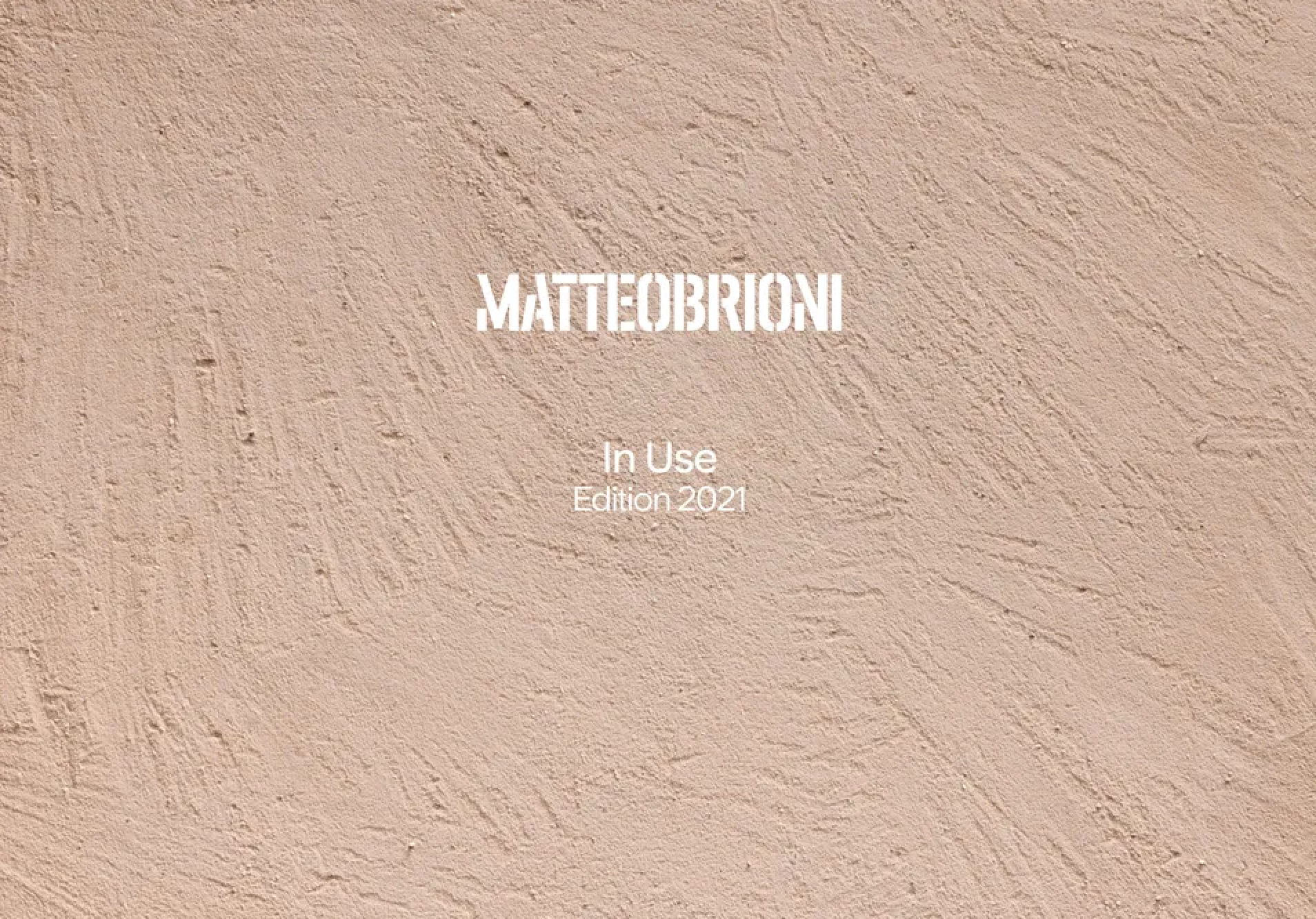 Matteo Brioni - In Use