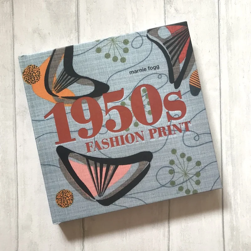 {Bookshelf} 1950s Fashion Print by Marnie Fogg