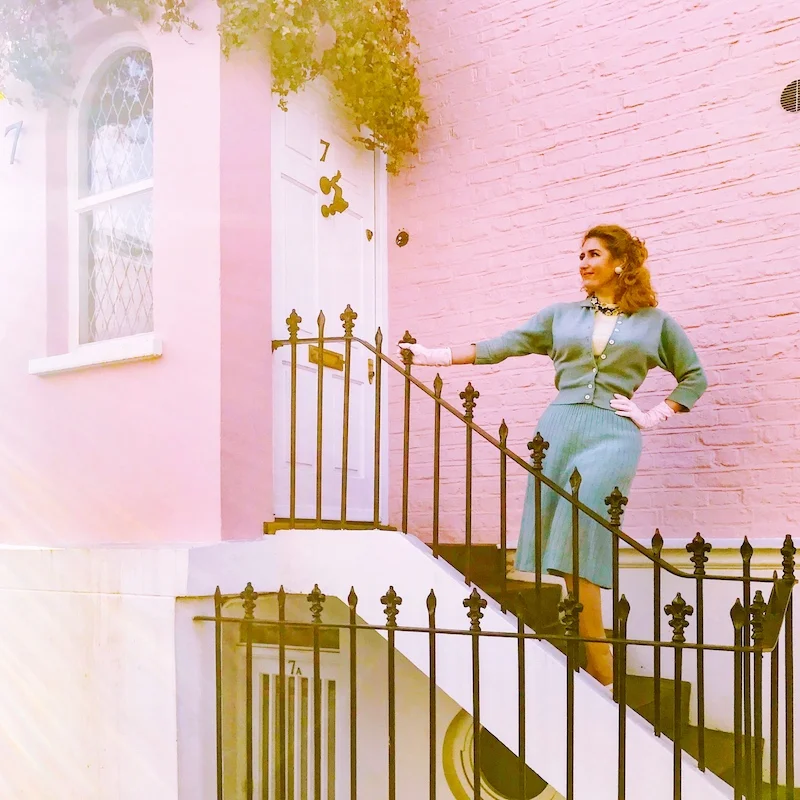 January Blues (and Pinks and Yellows)