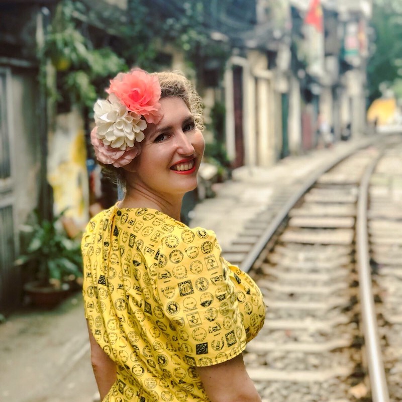 Hanoi Train Street — Tuppence Ha'penny Vintage