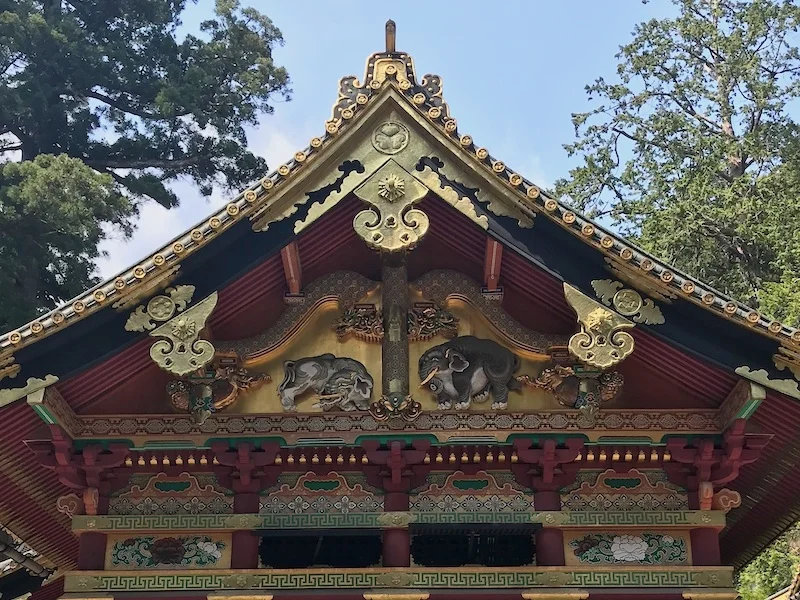 There’s also the famous carving of elephants by an artist who had never seen an elephant and was working from a description.