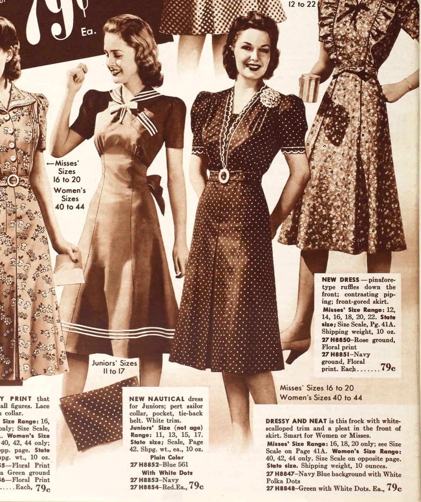 Sailor Style Part 2: 1930s Glamour to 1940s Patriotism — Tuppence Ha'penny  Vintage