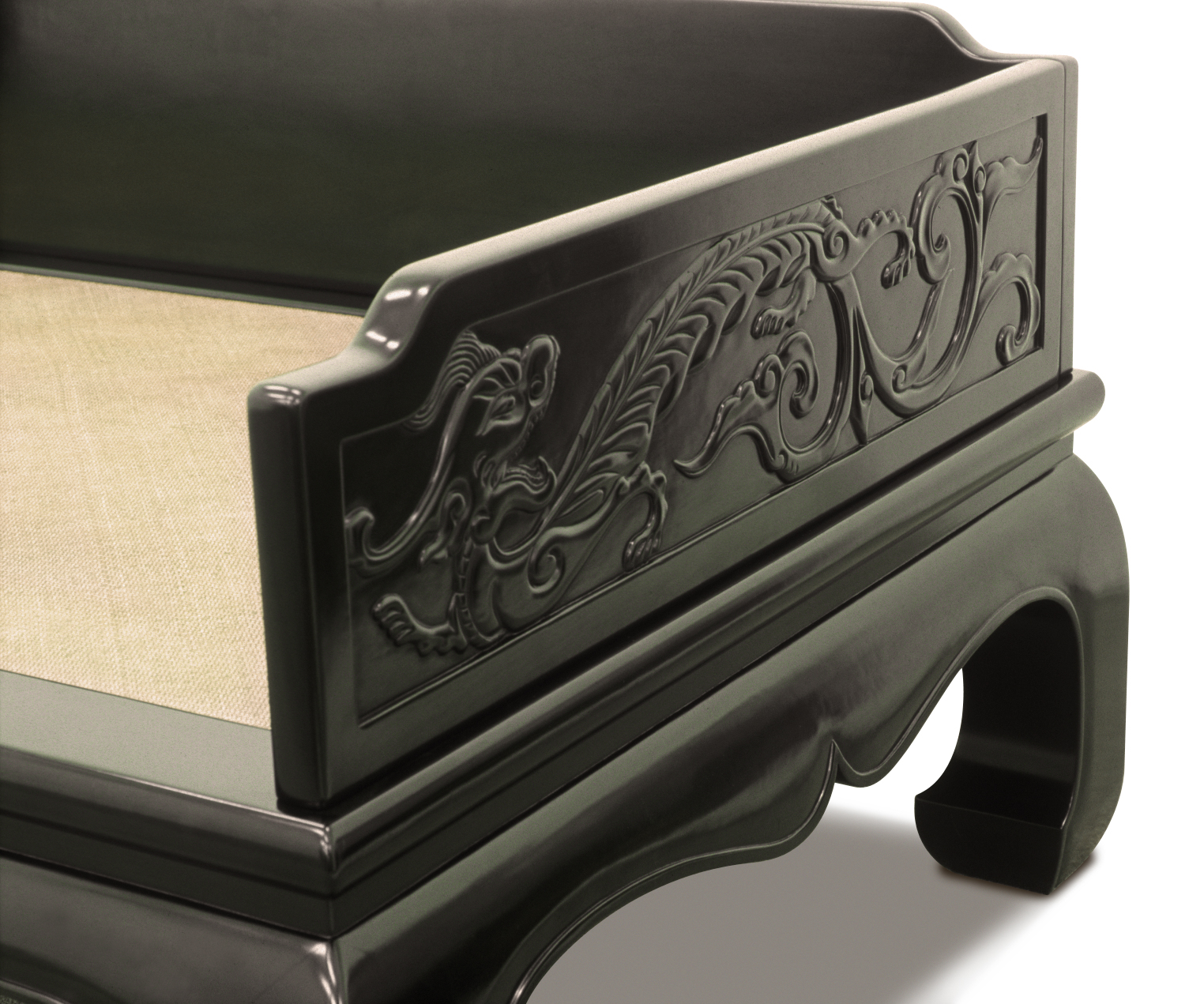 ....Chinese Ming style furniture : daybed..中式明式家具：罗汉床....