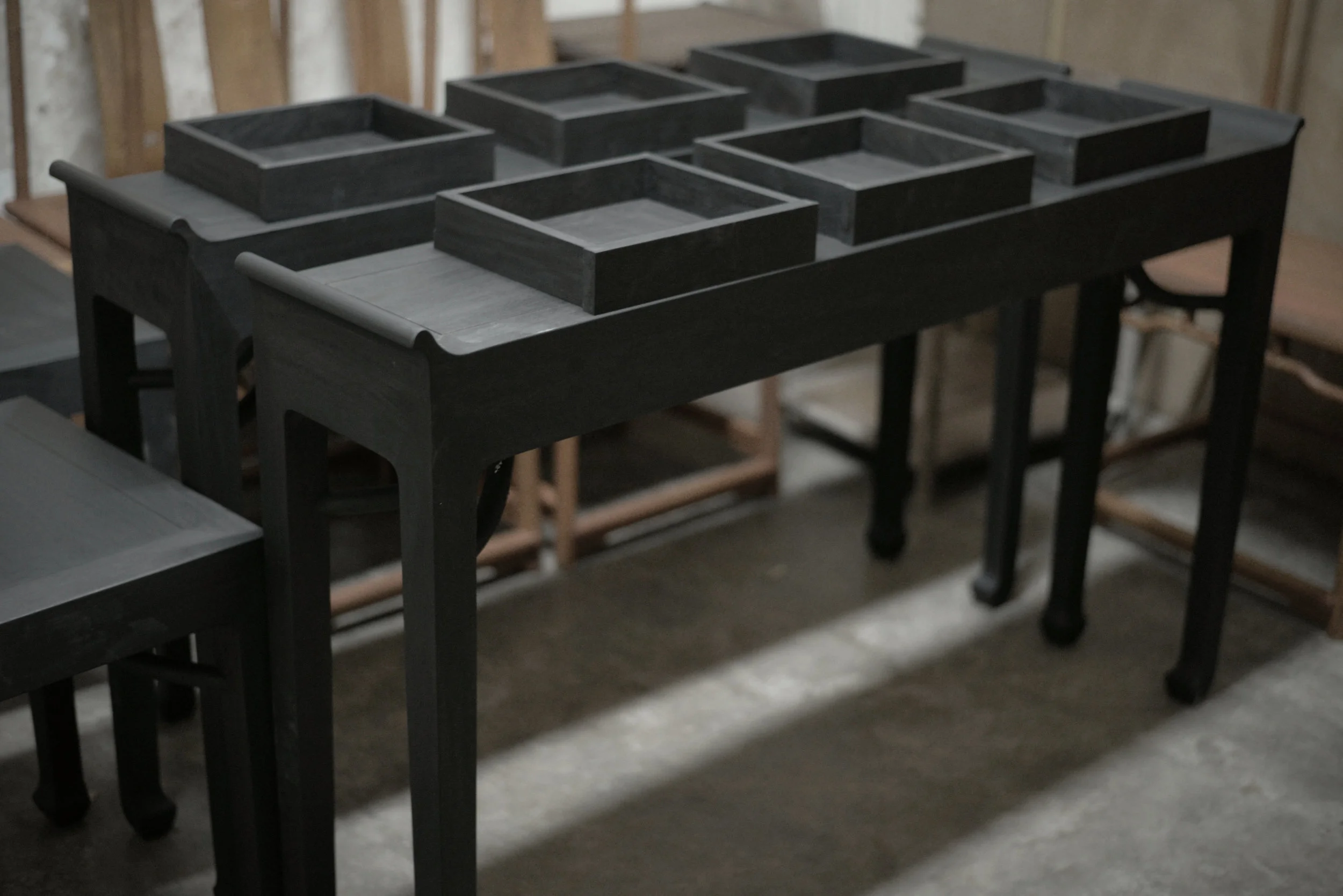 ....bespoke furniture : artisan crafting photo..特别定制家具 : 公丈制作照片....