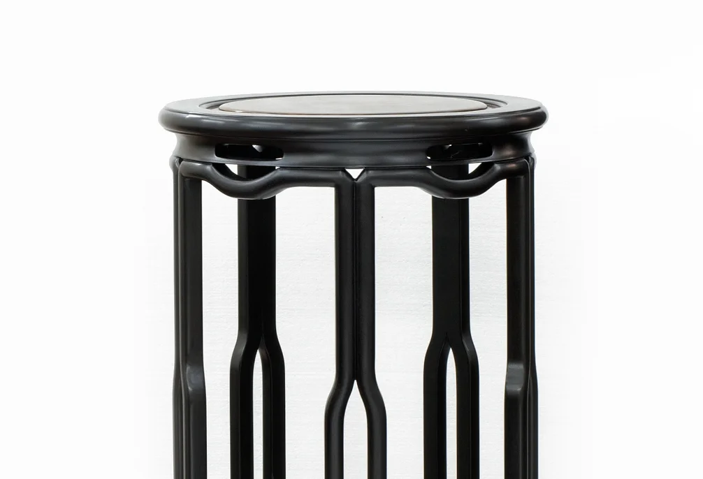 ....Bespoke Qing Style Chinese furniture : Stand..特别定制清式中式家具: 花几....