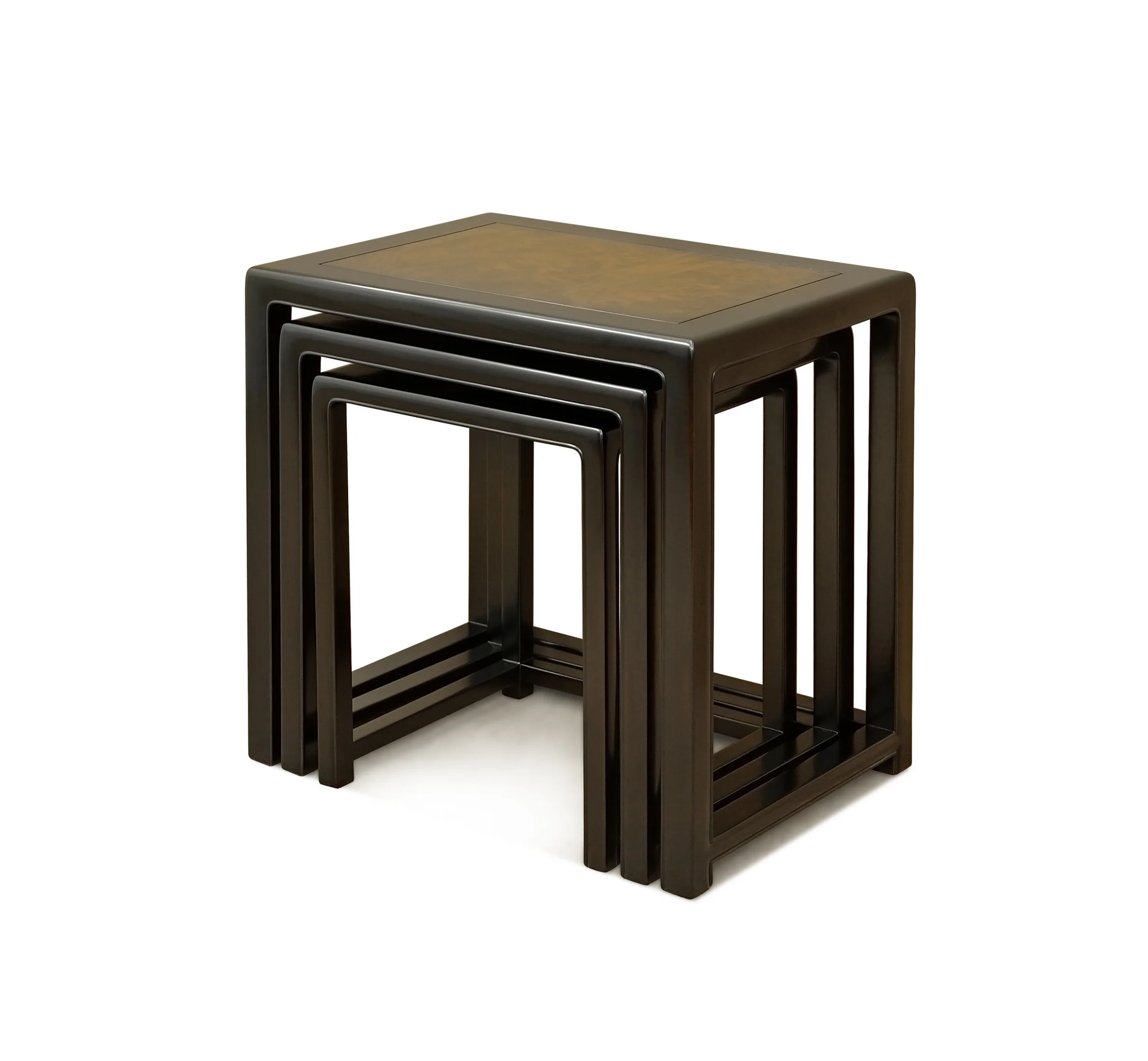 ....Ming Style Chinese furniture : Nested Tables..明式中式家具: 层叠台....
