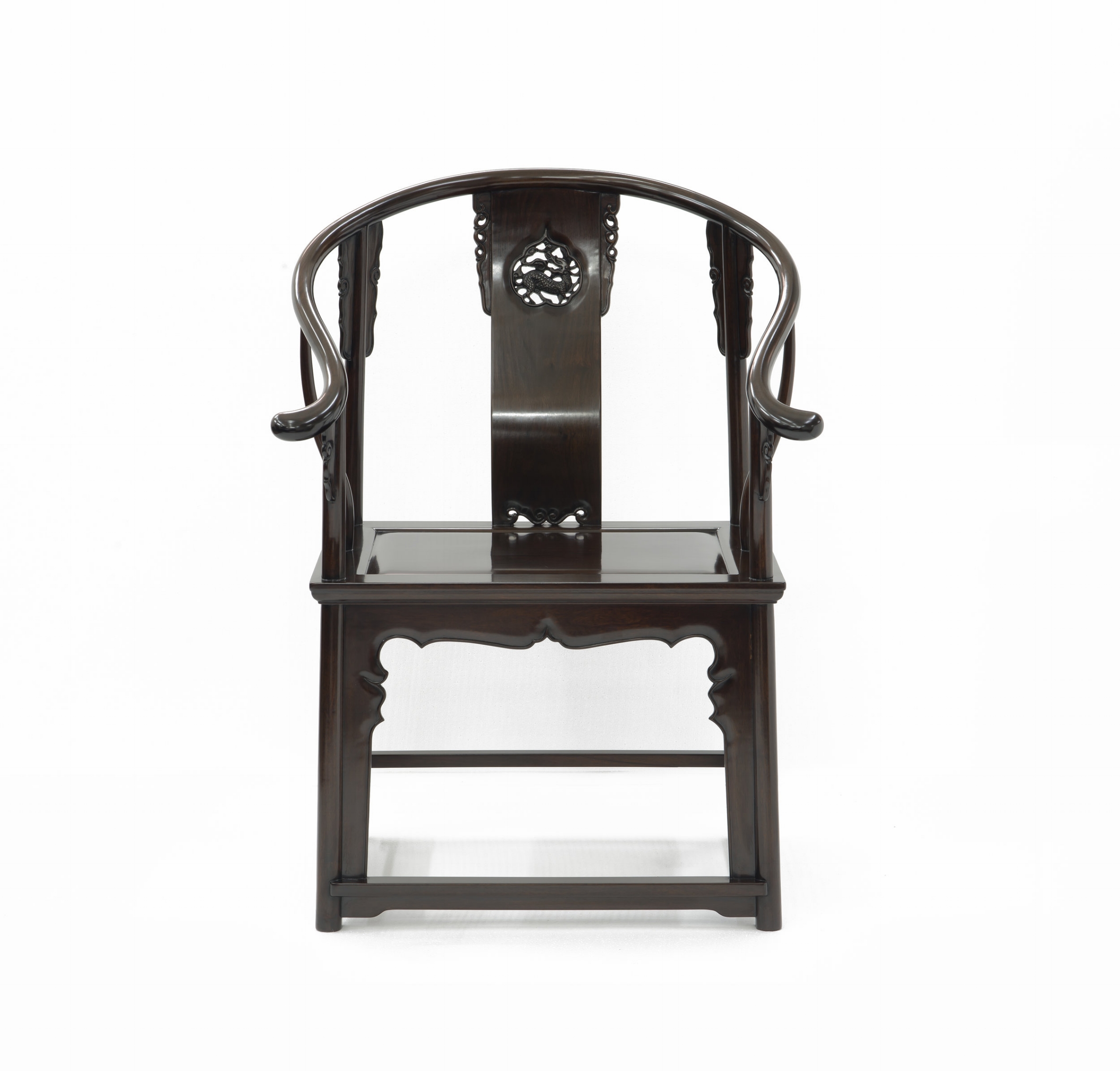 ....Bespoke Ming Style Chinese furniture : Horseshoe Armchair..特别定制明式中式家具： 圈椅....