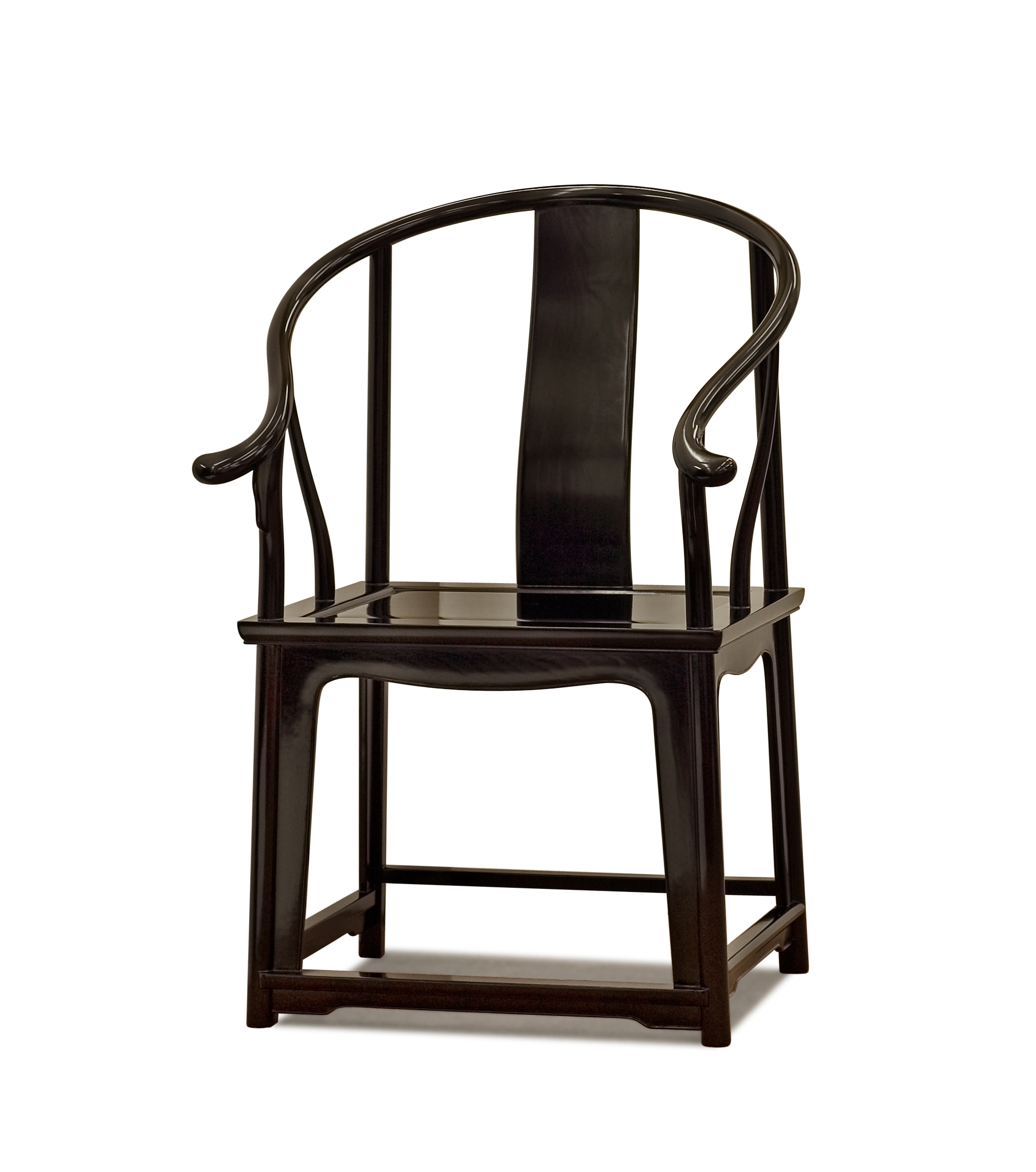 ....Ming Style Chinese furniture : Horseshoe armchair..明式中式家具： 圈椅....