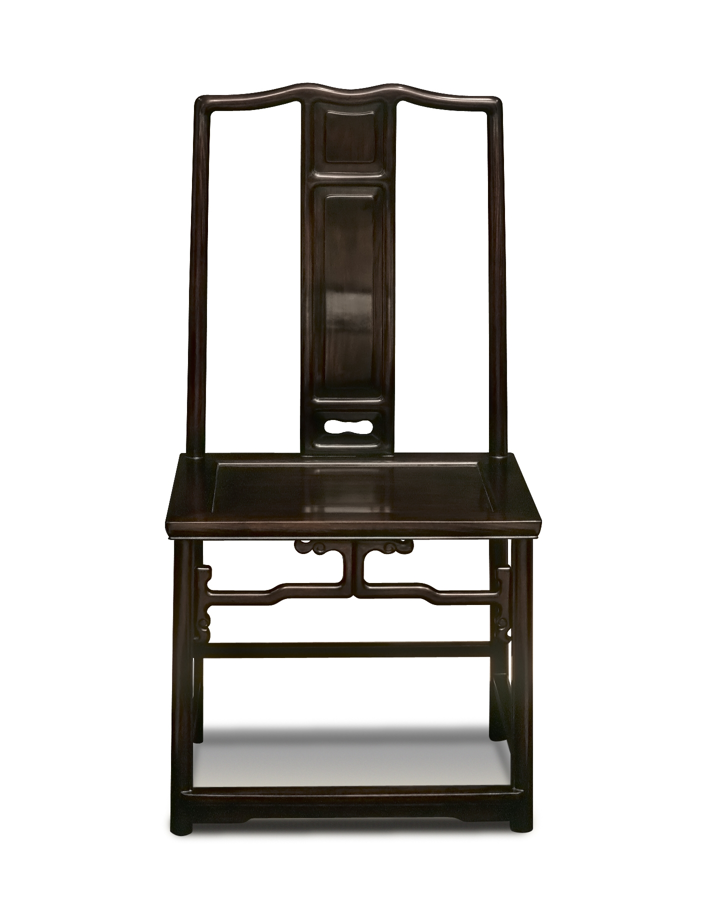 ....Qing Style Chinese furniture : Side chair..明式清式家具： 靠背椅....