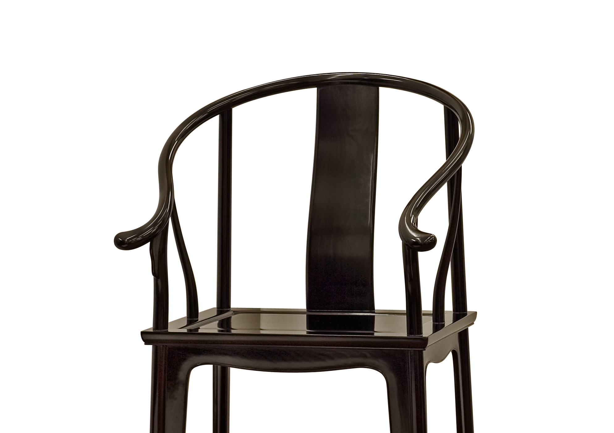 ....Ming Style Chinese furniture : Horseshoe armchair..明式中式家具： 圈椅....